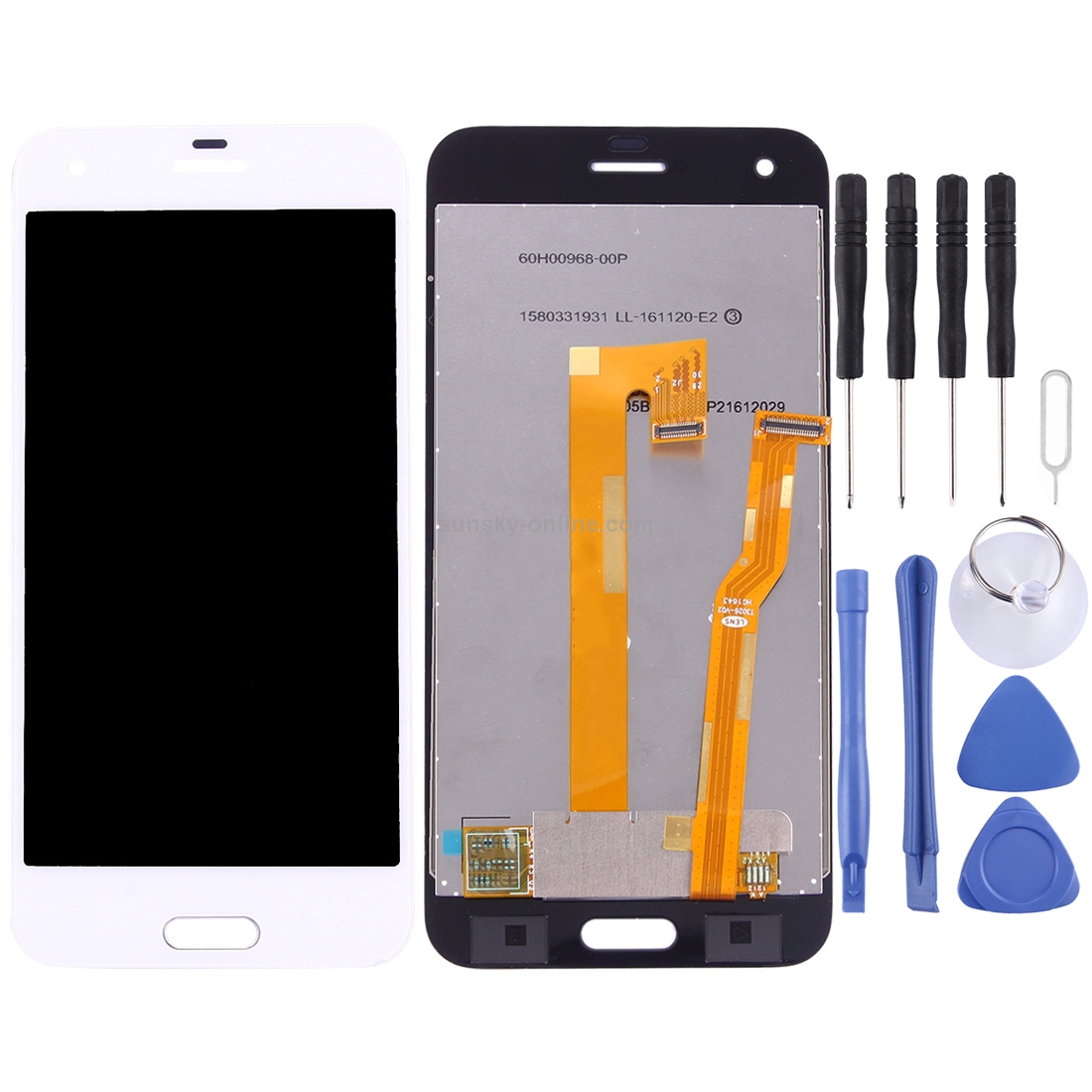 TFT LCD Screen for HTC One A9s with Digitizer Full Assembly (White)