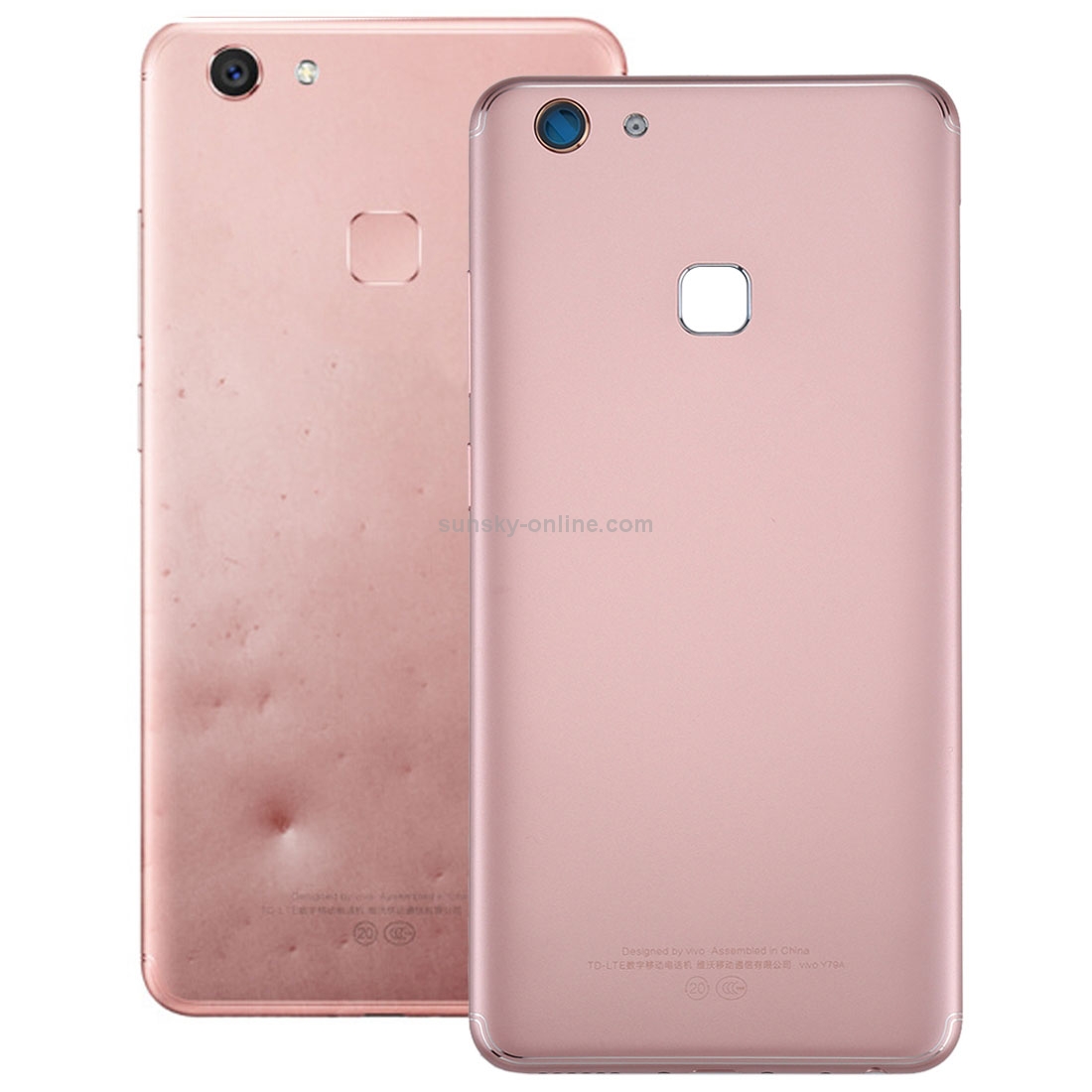 For Vivo Y79 Back Cover (Rose Gold)