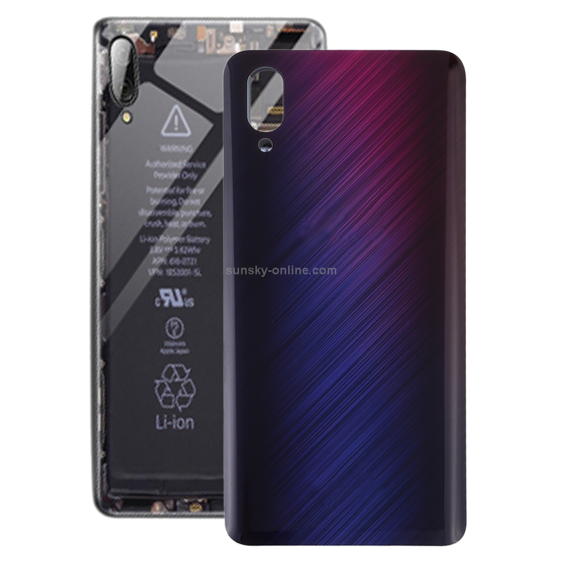 For Vivo NEX Back Cover Front Fingerprint