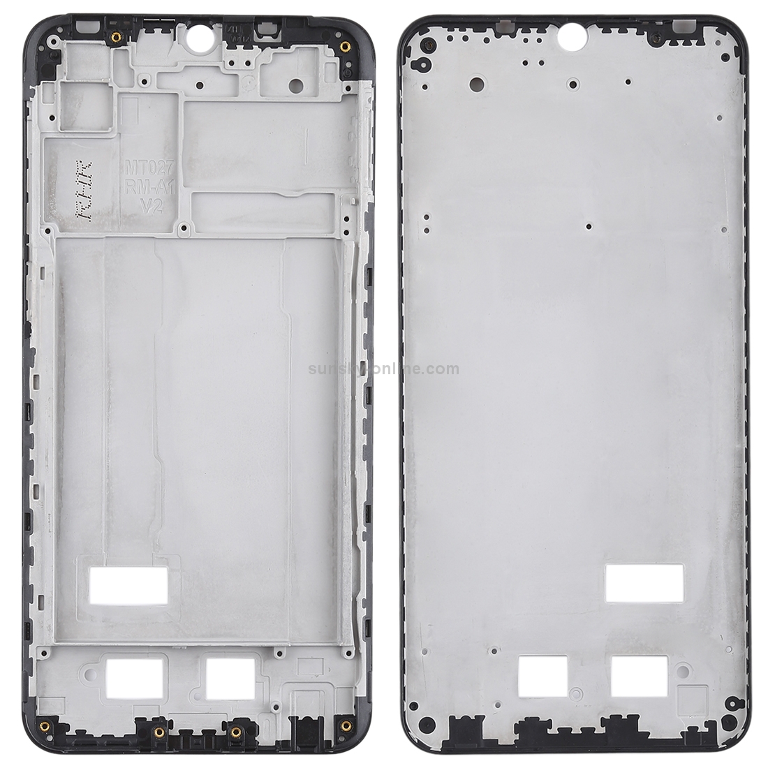 For Vivo Y97 Front Housing LCD Frame Bezel Plate(Black)