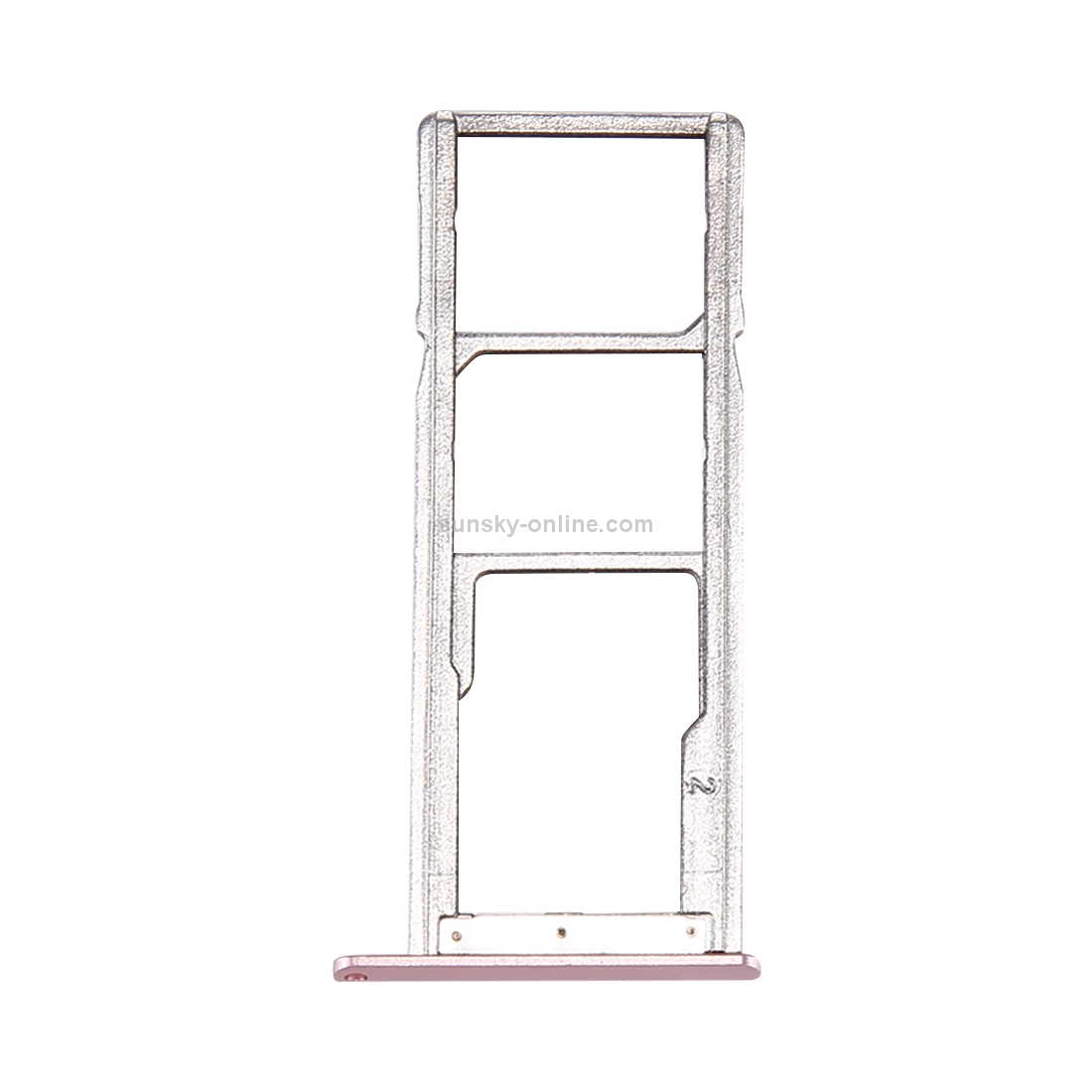 SIM & TF Card Tray for Asus Zenfone 4 Max / ZC554KL(Rose Gold)