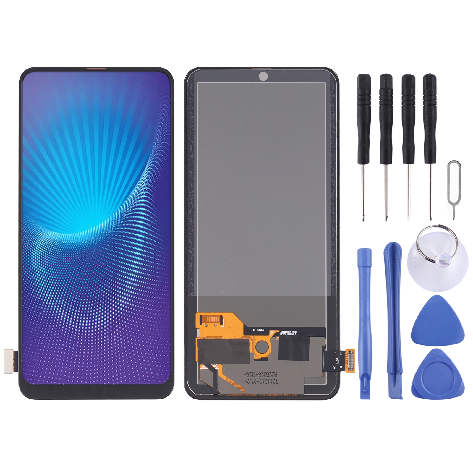 TFT LCD Screen for Vivo NEX A with Digitizer Full Assembly(Black)