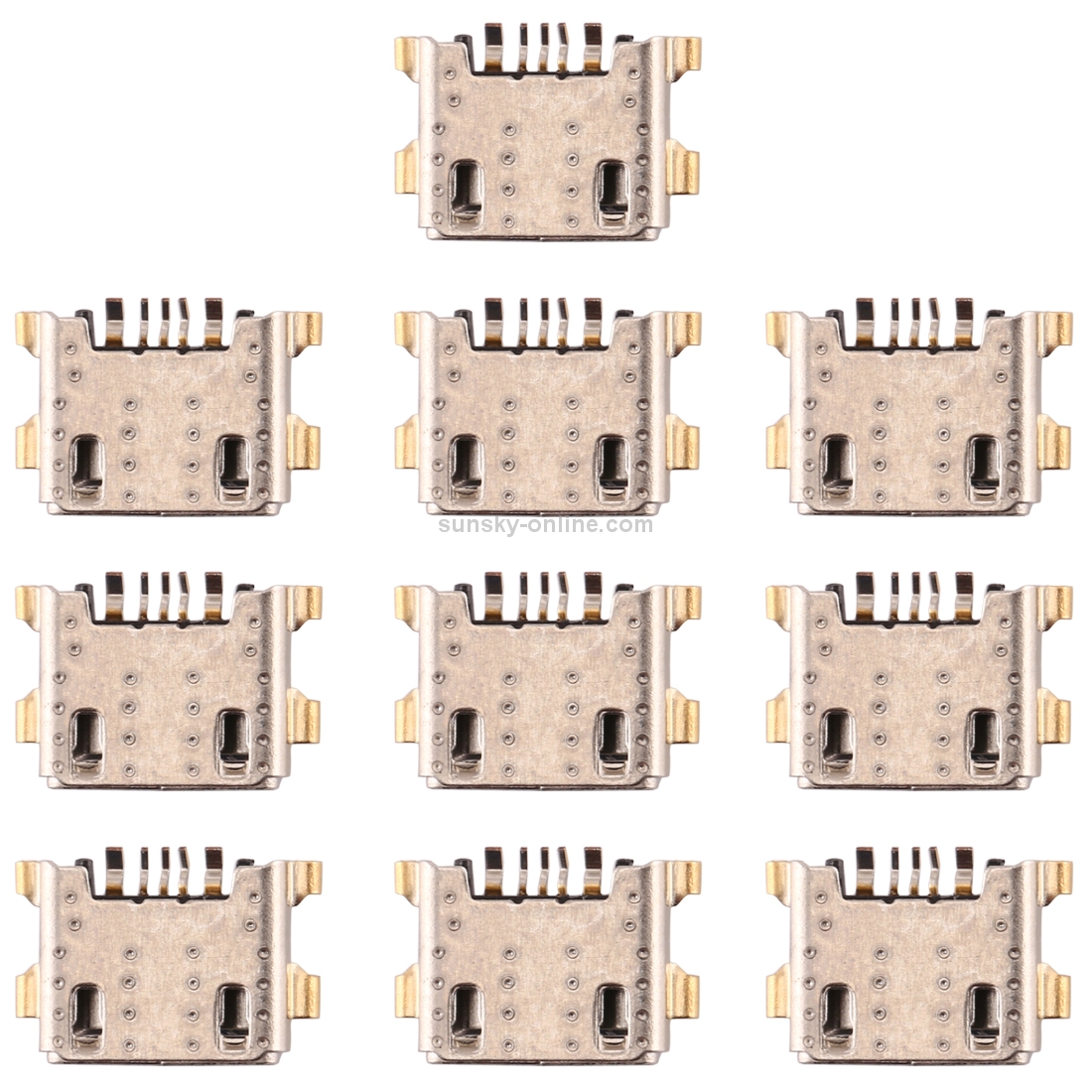 For Vivo Y7s 10pcs Charging Port Connector