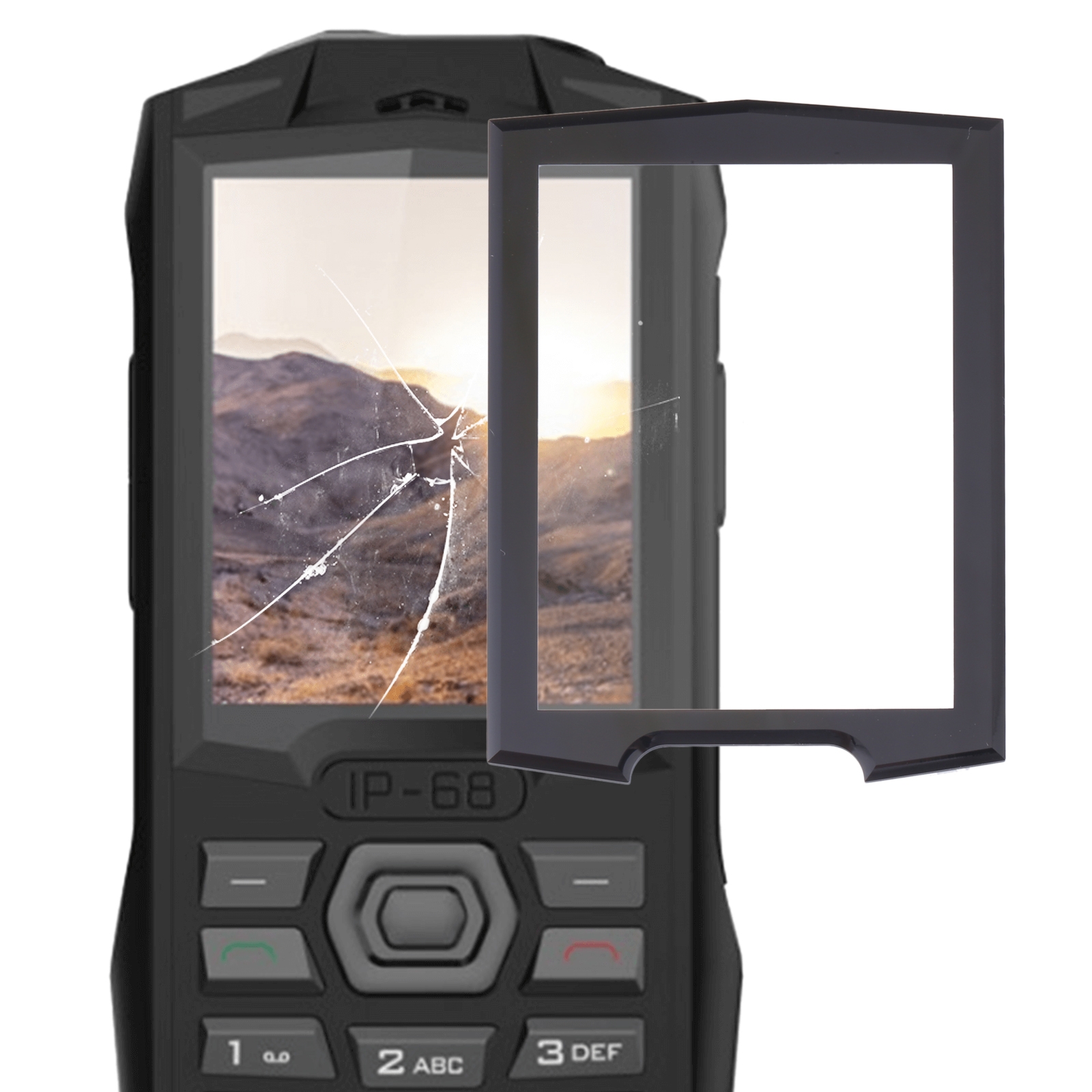 Touch Panel for Blackview BV1000(Black)