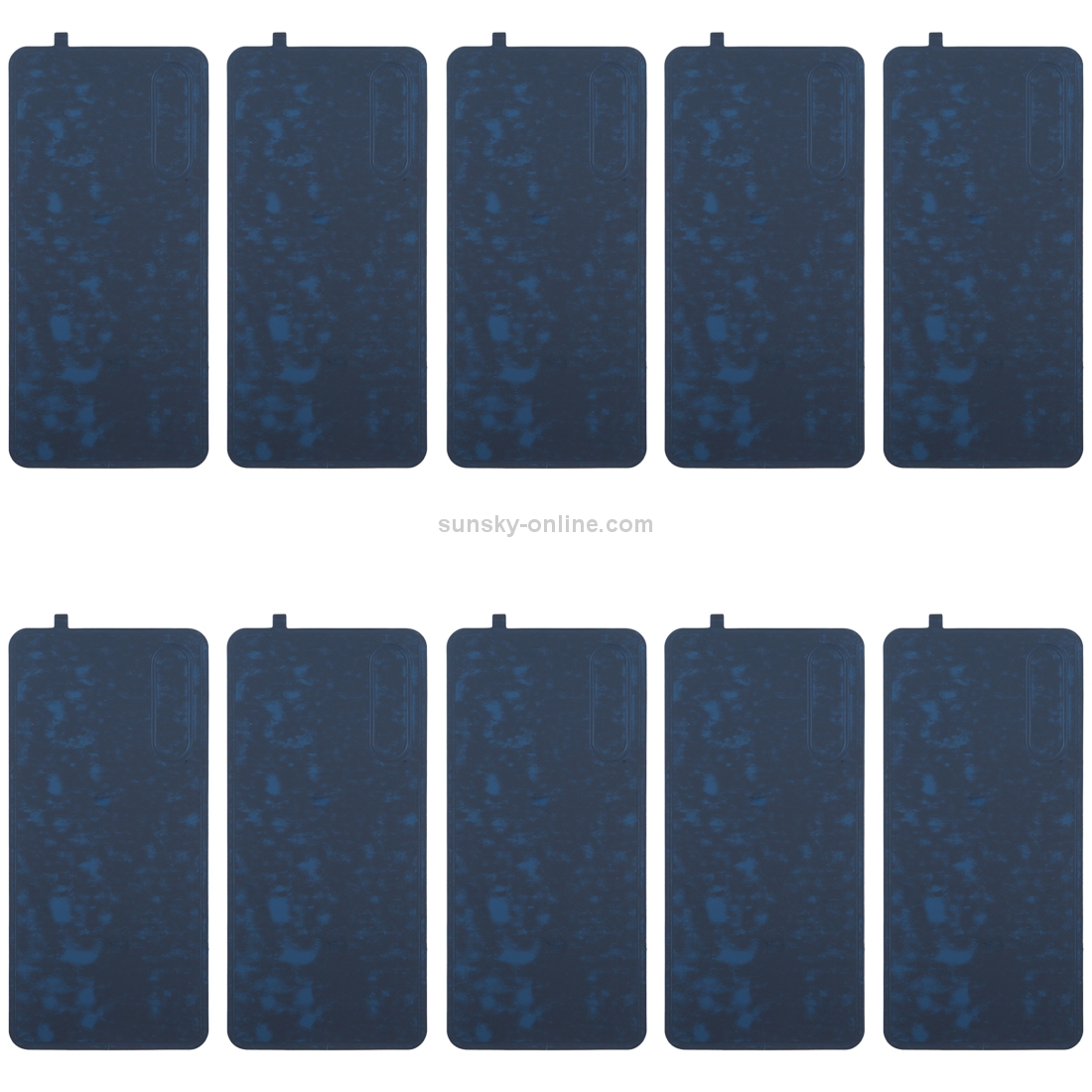 10 PCS Back Housing Cover Adhesive for Xiaomi Mi CC9 Pro / Mi Note 10 Pro / Mi Note 10