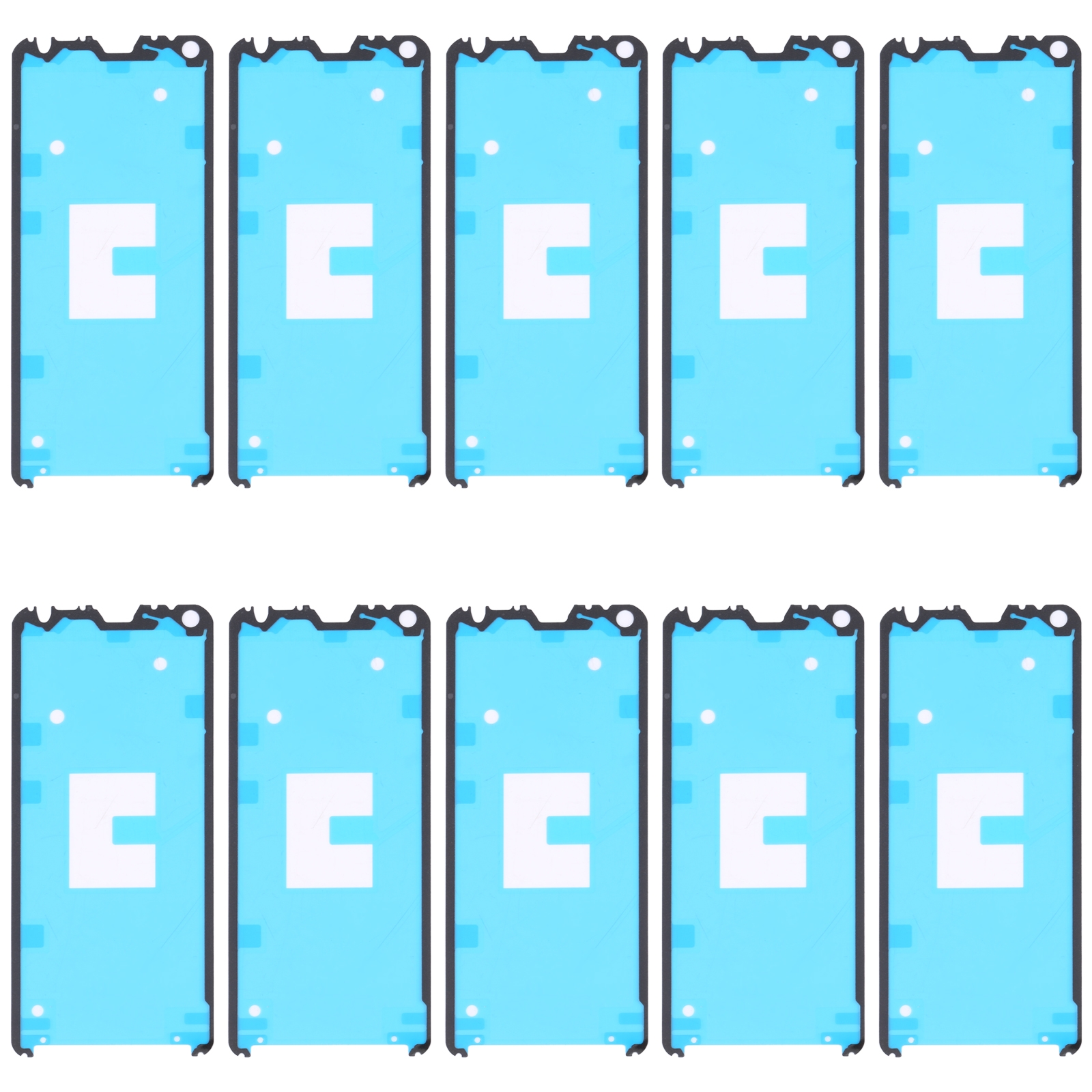 For OnePlus 10 Pro 10pcs Front Housing Adhesive