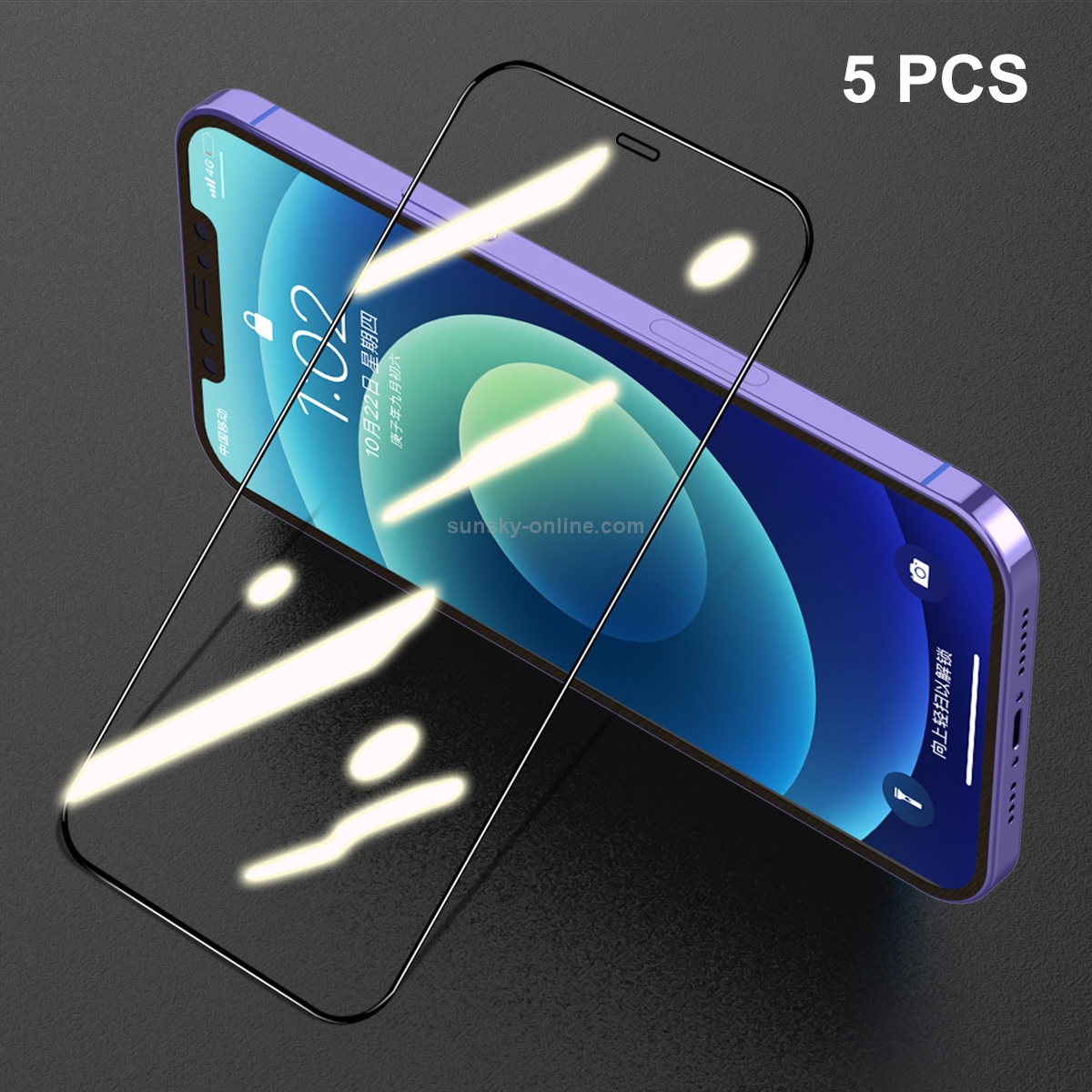 For iPhone 12 mini 5 PCS ENKAY Hat-Prince Full Glue 0.26mm 9H 2.5D Tempered Glass Full Coverage Film For iPhone 12 mini 5 PCS ENKAY Hat-Prince Full Glue 0.26mm 9H 2.5D Tempered Glass Full Coverage Film