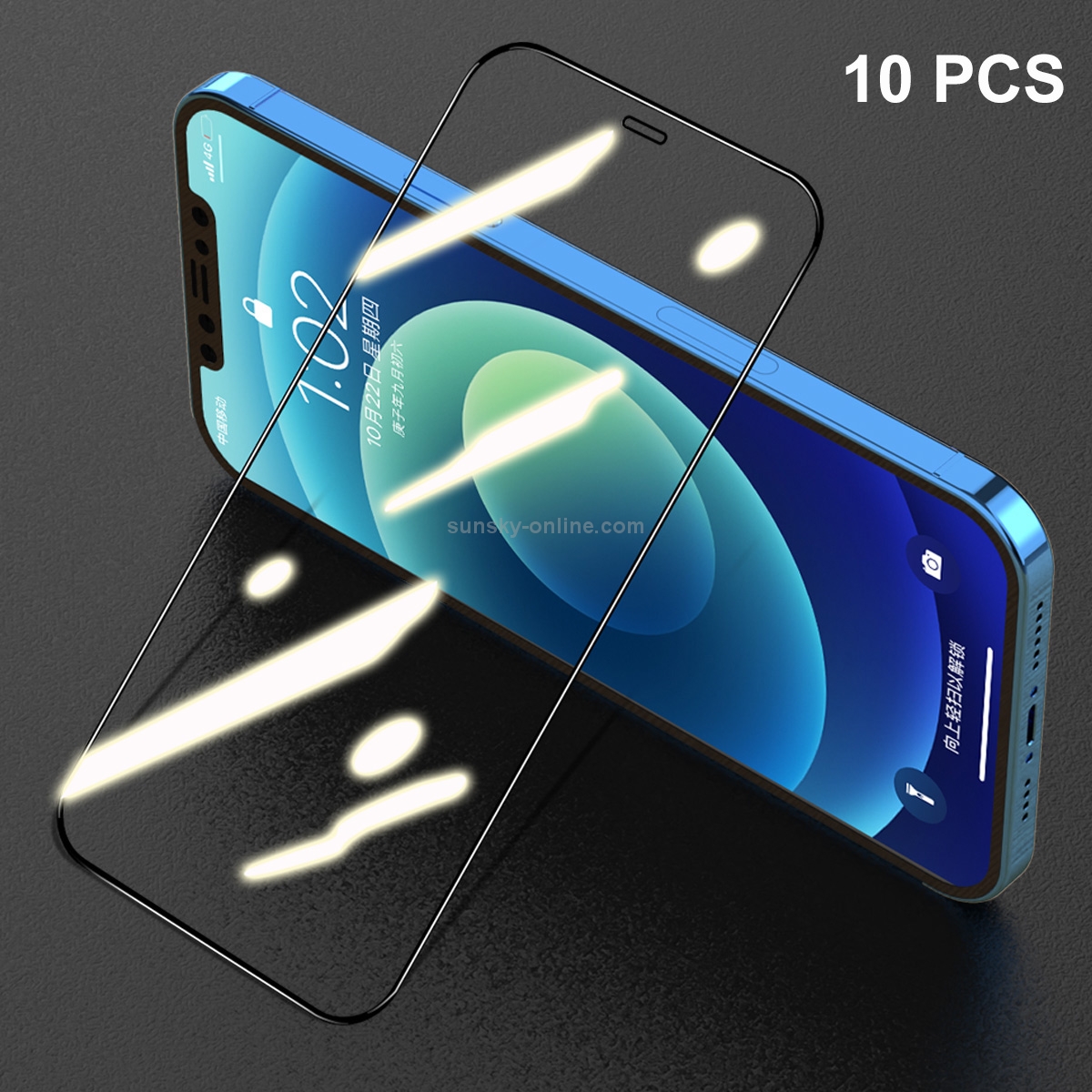 For iPhone 12 / 12 Pro 10pcs ENKAY Hat-Prince Full Glue 0.26mm 9H 2.5D Tempered Glass Full Coverage Film For iPhone 12 / 12 Pro 10pcs ENKAY Hat-Prince Full Glue 0.26mm 9H 2.5D Tempered Glass Full Coverage Film