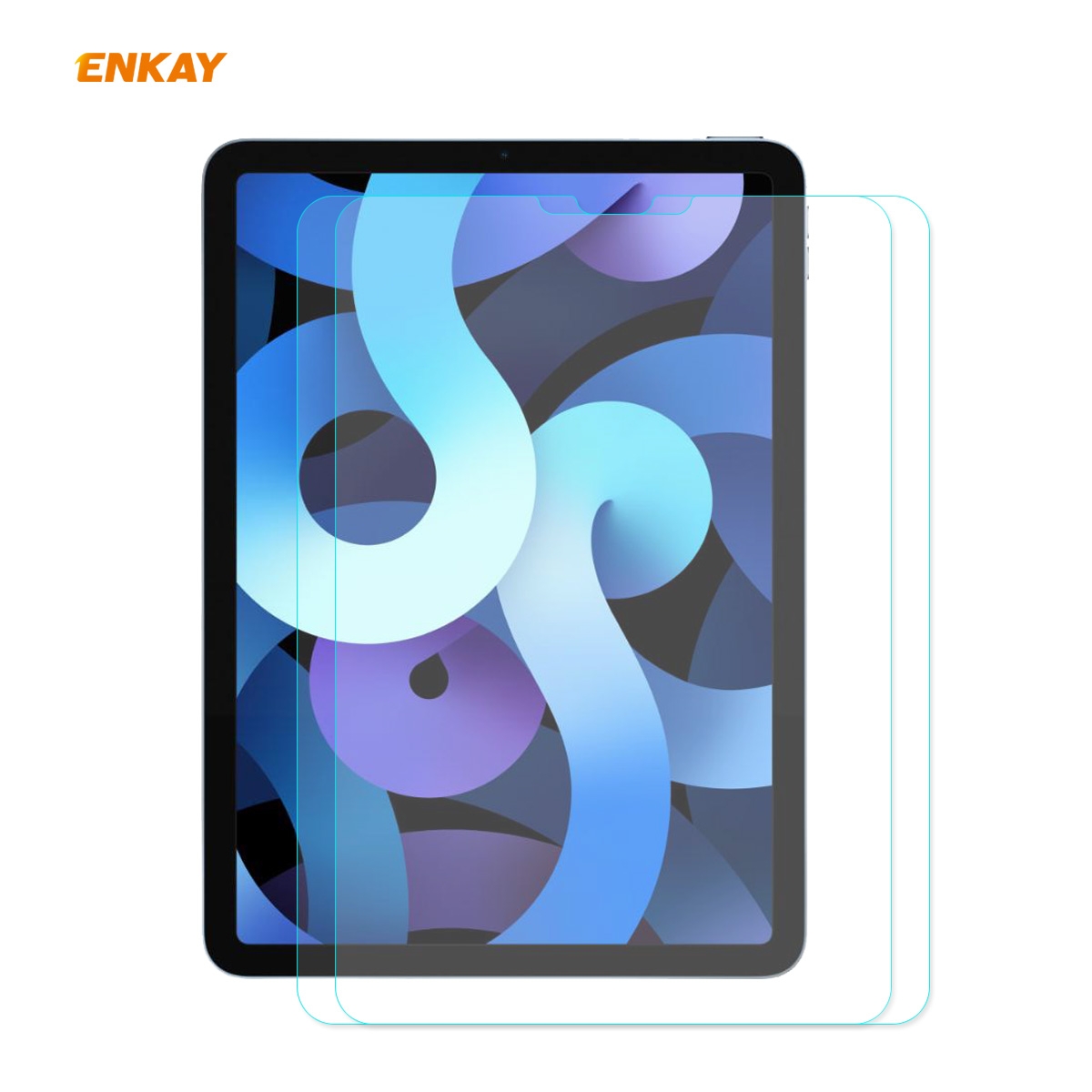For iPad Air 2020 10.9 / Air 2022 2 PCS ENKAY Hat-Prince 0.33mm 9H Surface Hardness 2.5D Explosion-proof Tempered Glass Protector For iPad Air 2020 10.9 / Air 2022 2 PCS ENKAY Hat-Prince 0.33mm 9H Surface Hardness 2.5D Explosion-proof Tempered Glass Protector