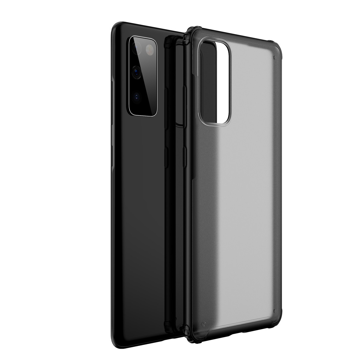 For Samsung Galaxy S20 FE 5G Four-corner Shockproof TPU + PC Protective Case(Black) For Samsung Galaxy S20 FE 5G Four-corner Shockproof TPU + PC Protective Case(Black)