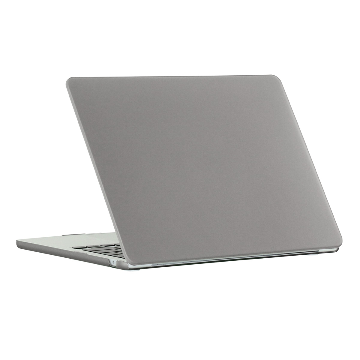 For MacBook Air 13.6 2022/2024 A2681 (M2) / A3113 (M3) ENKAY Matte Laptop Protective Case (Grey) For MacBook Air 13.6 2022/2024 A2681 (M2) / A3113 (M3) ENKAY Matte Laptop Protective Case (Grey)