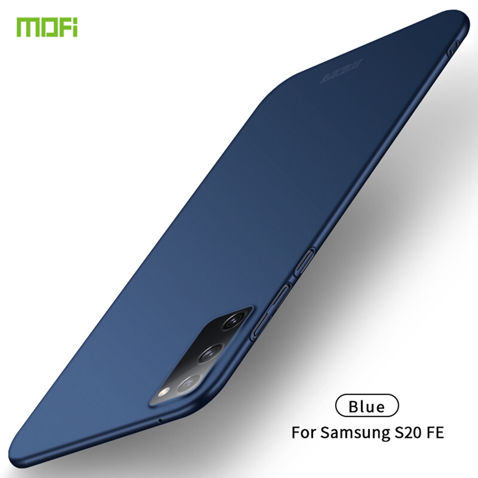 For Samsung Galaxy S20 FE MOFI Frosted PC Ultra-thin Hard Case(Blue) For Samsung Galaxy S20 FE MOFI Frosted PC Ultra-thin Hard Case(Blue)