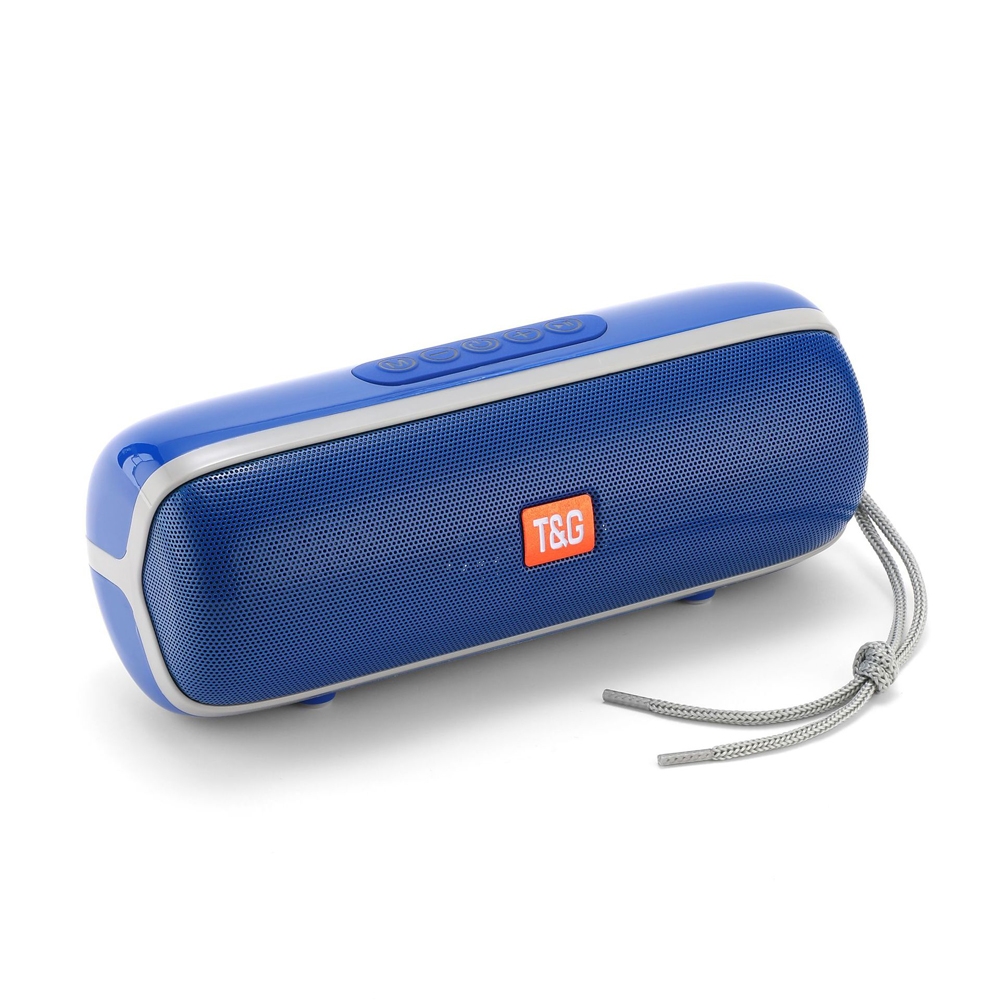 T&G TG183 TWS Mini Wireless Bluetooth Speaker, Supports AUX / USB 2.0 / FM / 32GB TF Card or Micro SD Card(Blue) T&G TG183 TWS Mini Wireless Bluetooth Speaker, Supports AUX / USB 2.0 / FM / 32GB TF Card or Micro SD Card(Blue)