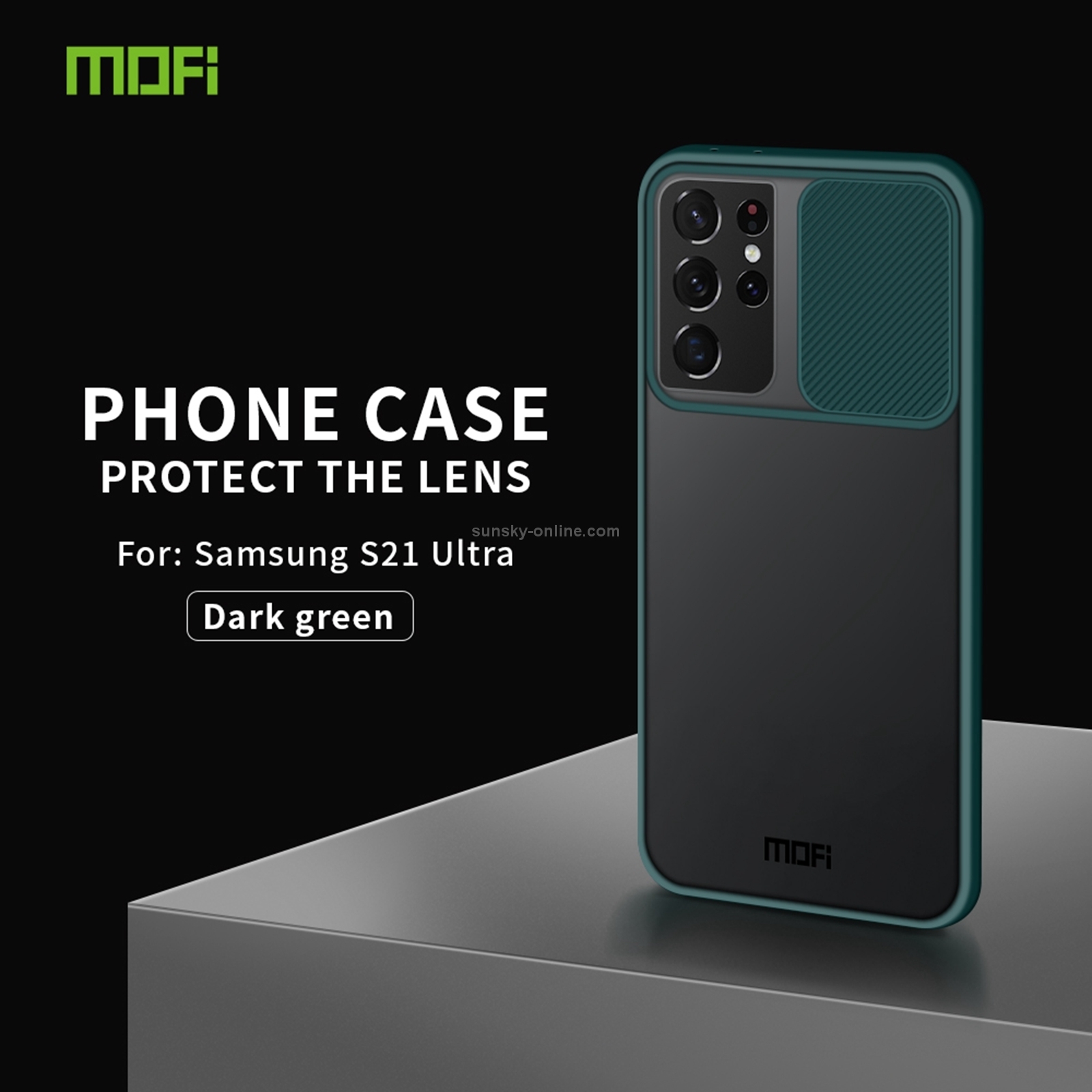 For Samsung Galaxy S21 Ultra 5G MOFI Xing Dun Series Translucent Frosted PC + TPU Privacy Anti-glare Shockproof All-inclusive Protective Case(Green) For Samsung Galaxy S21 Ultra 5G MOFI Xing Dun Series Translucent Frosted PC + TPU Privacy Anti-glare Shockproof All-inclusive Protective Case(Green)