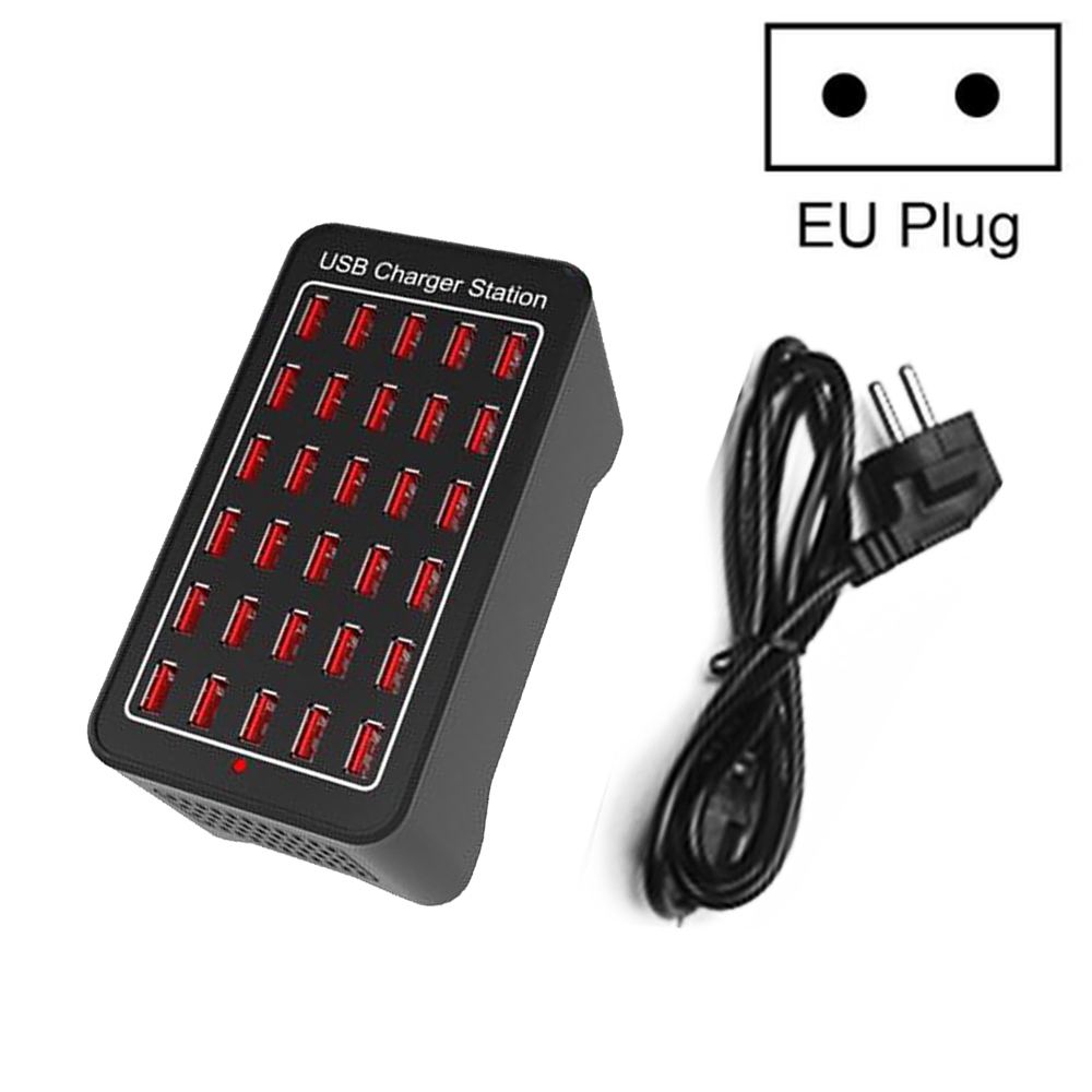 XLD-A7 150W 30 USB Ports Fast Charger Station Smart Charger, AC 110-240V, Plug Size:EU Plug XLD-A7 150W 30 USB Ports Fast Charger Station Smart Charger, AC 110-240V, Plug Size:EU Plug