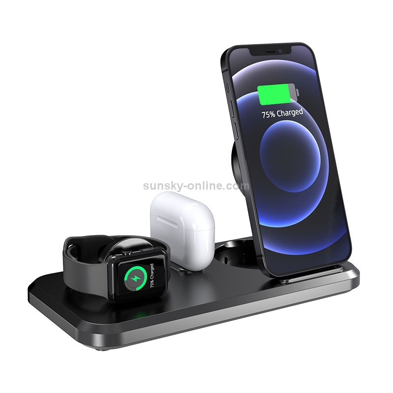 UV-06 3 in 1 Double Folding Wireless Charger for iPhone & Watch & Airpods UV-06 3 in 1 Double Folding Wireless Charger for iPhone & Watch & Airpods