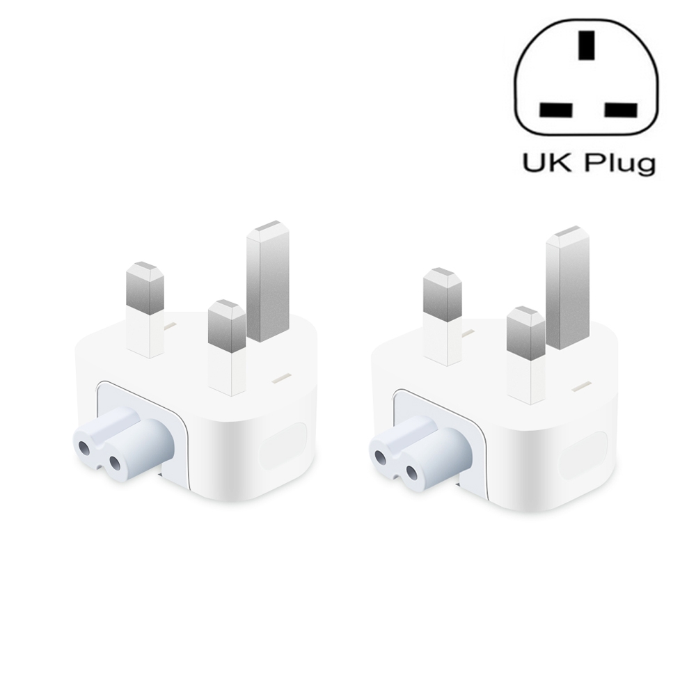 2 PCS XJ01 Power Adapter for iPad 10W 12W Charger & MacBook Series Charger, UK Plug 2 PCS XJ01 Power Adapter for iPad 10W 12W Charger & MacBook Series Charger, UK Plug