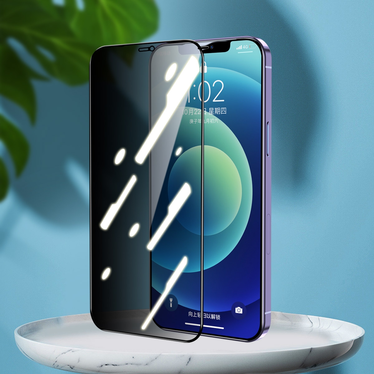 For iPhone 12 mini ENKAY Hat-Prince Full Coverage 28 Degree Privacy Screen Protector Anti-spy Tempered Glass Film For iPhone 12 mini ENKAY Hat-Prince Full Coverage 28 Degree Privacy Screen Protector Anti-spy Tempered Glass Film