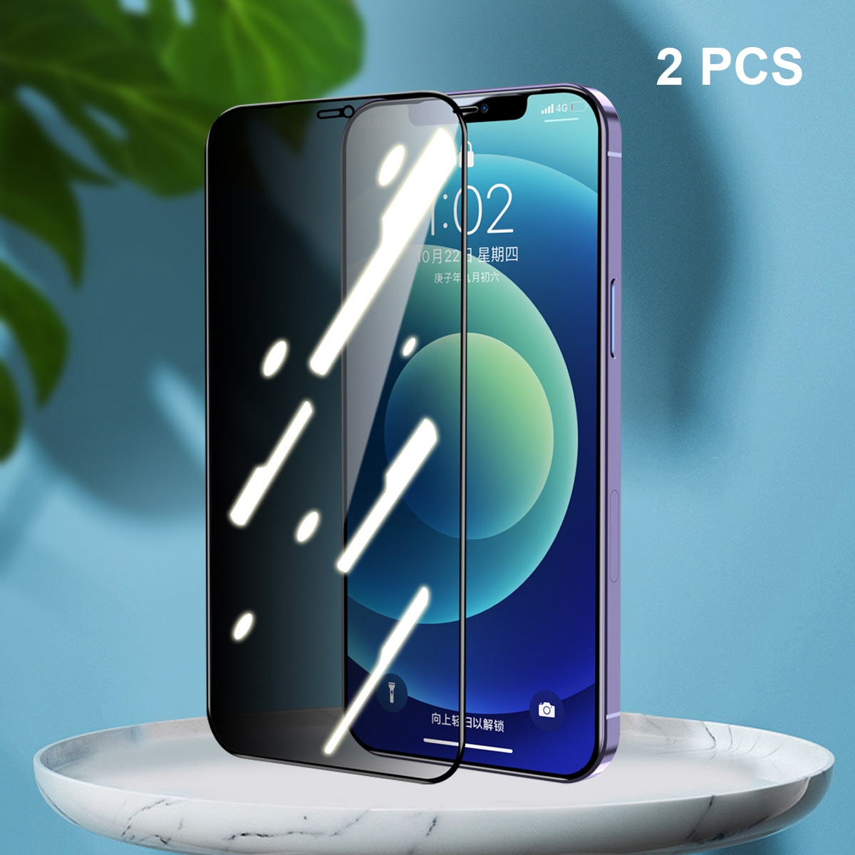 For iPhone 12 mini 2pcs ENKAY Hat-Prince Full Coverage 28 Degree Privacy Screen Protector Anti-spy Tempered Glass Film For iPhone 12 mini 2pcs ENKAY Hat-Prince Full Coverage 28 Degree Privacy Screen Protector Anti-spy Tempered Glass Film
