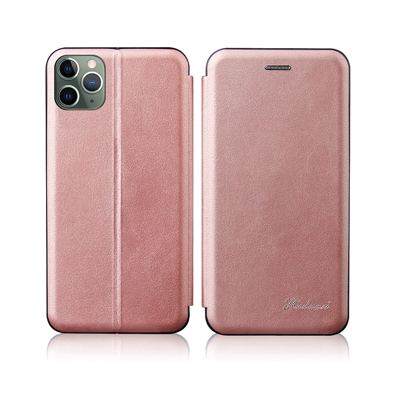 For iPhone 13 Pro Max Integrated Voltage Retro Texture Magnetic TPU+PU Leather Case with Card Slot & Holder(Rose Gold) For iPhone 13 Pro Max Integrated Voltage Retro Texture Magnetic TPU+PU Leather Case with Card Slot & Holder(Rose Gold)