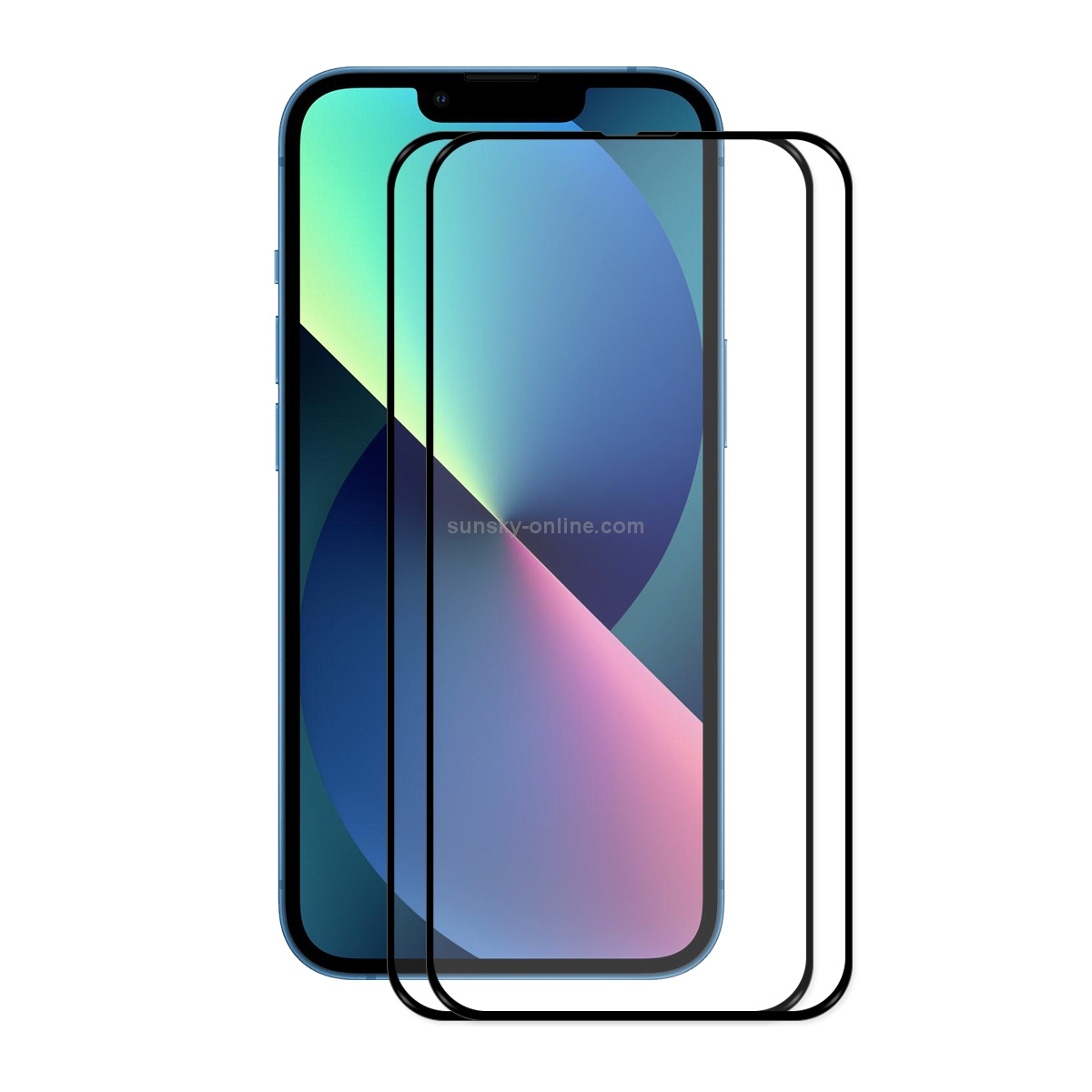 For iPhone 13 mini 2pcs ENKAY Hat-Prince Full Glue 0.26mm 9H 2.5D Tempered Glass Screen Protector Full Coverage Film For iPhone 13 mini 2pcs ENKAY Hat-Prince Full Glue 0.26mm 9H 2.5D Tempered Glass Screen Protector Full Coverage Film
