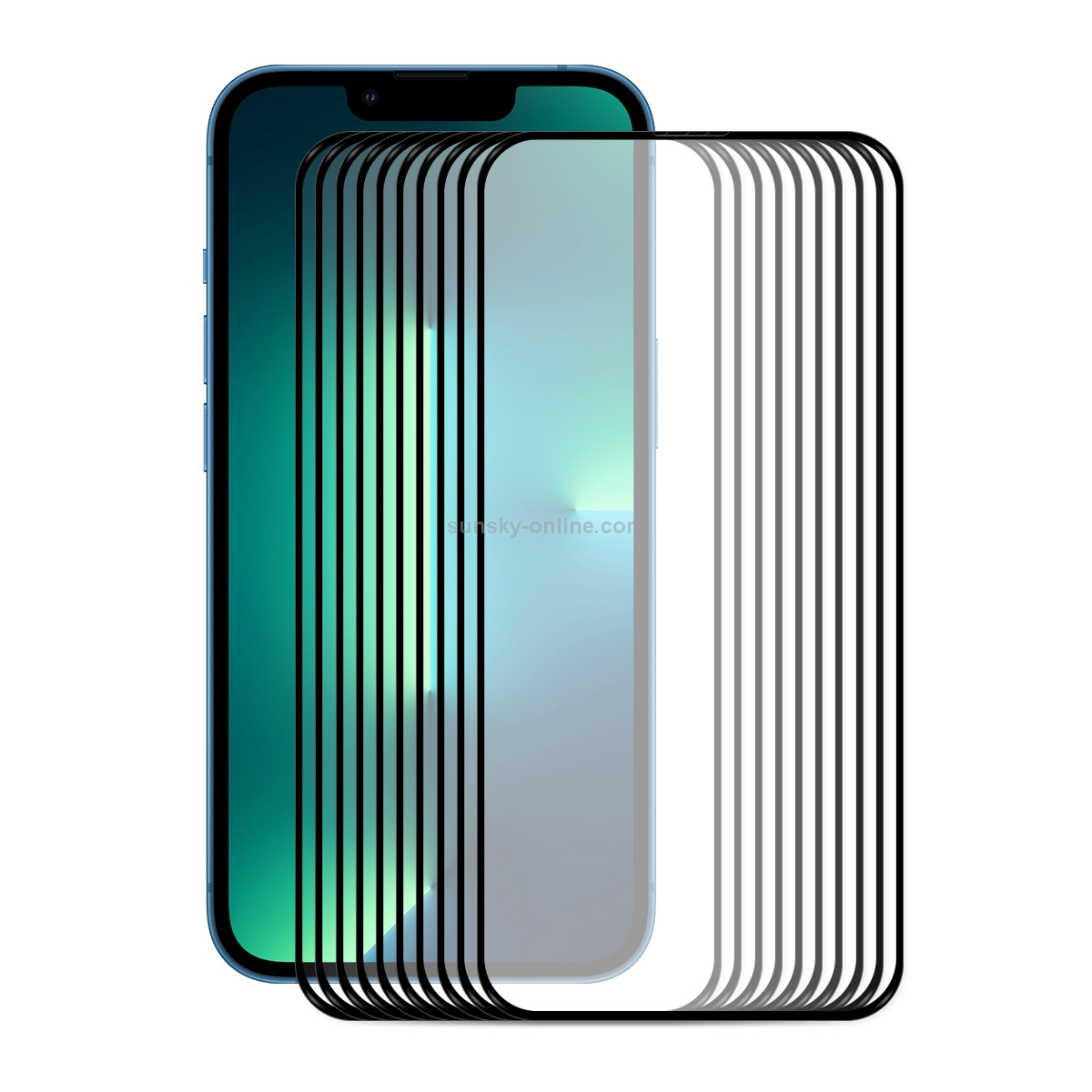 For iPhone 13 Pro Max 10pcs ENKAY Hat-Prince Full Glue 0.26mm 9H 2.5D Tempered Glass Screen Protector Full Coverage Film For iPhone 13 Pro Max 10pcs ENKAY Hat-Prince Full Glue 0.26mm 9H 2.5D Tempered Glass Screen Protector Full Coverage Film