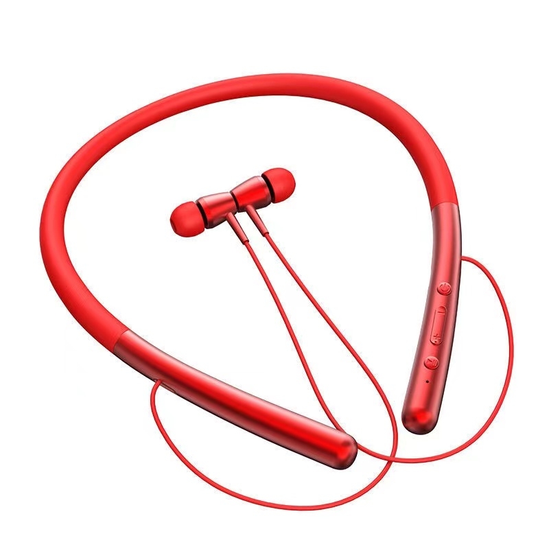 Wi-700 Neck-Mounted Wireless Bluetooth 5.0 Sports Earphone Wire Control Function(Red) Wi-700 Neck-Mounted Wireless Bluetooth 5.0 Sports Earphone Wire Control Function(Red)