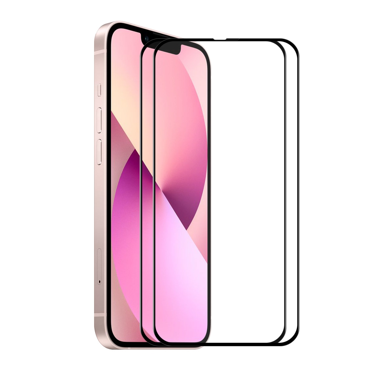 For iPhone 13 mini 2pcs ENKAY Hat-Prince Full Glue Tempered Glass 6D Full Coverage Anti-scratch Protector For iPhone 13 mini 2pcs ENKAY Hat-Prince Full Glue Tempered Glass 6D Full Coverage Anti-scratch Protector