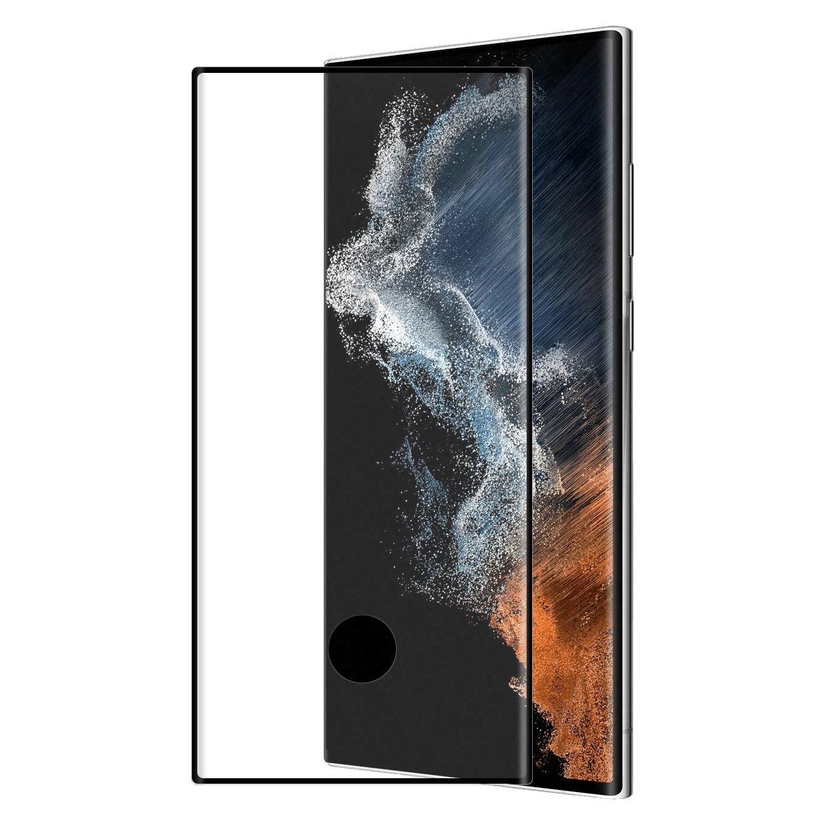 For Samsung Galaxy S22 Ultra ENKAY 3D Curved Hot Bending Tempered Glass Full Film, Hole Unlock For Samsung Galaxy S22 Ultra ENKAY 3D Curved Hot Bending Tempered Glass Full Film, Hole Unlock