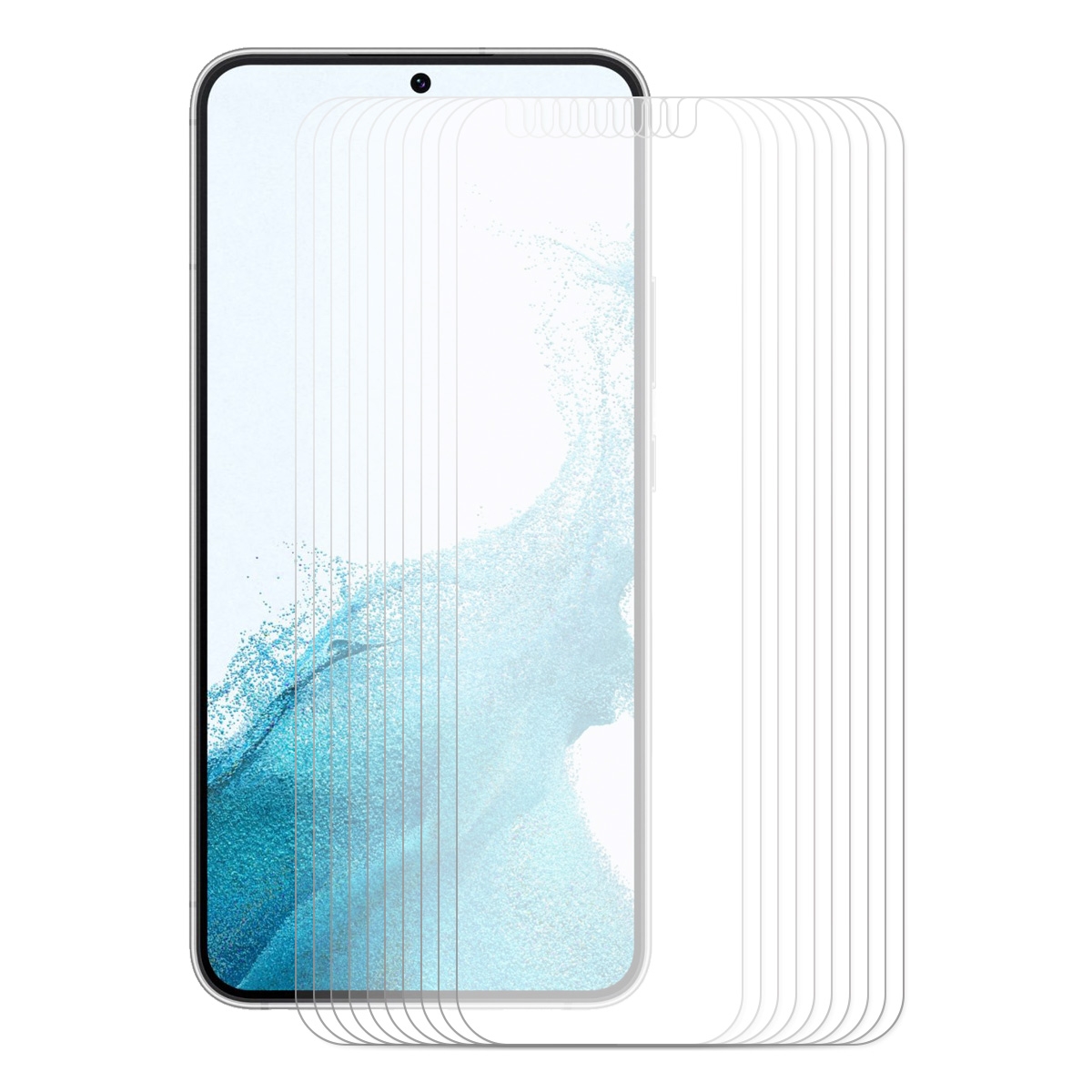 For Samsung Galaxy S22 5G 10pcs ENKAY 0.2mm Tempered Glass Film, Support Fingerprint Unlock For Samsung Galaxy S22 5G 10pcs ENKAY 0.2mm Tempered Glass Film, Support Fingerprint Unlock