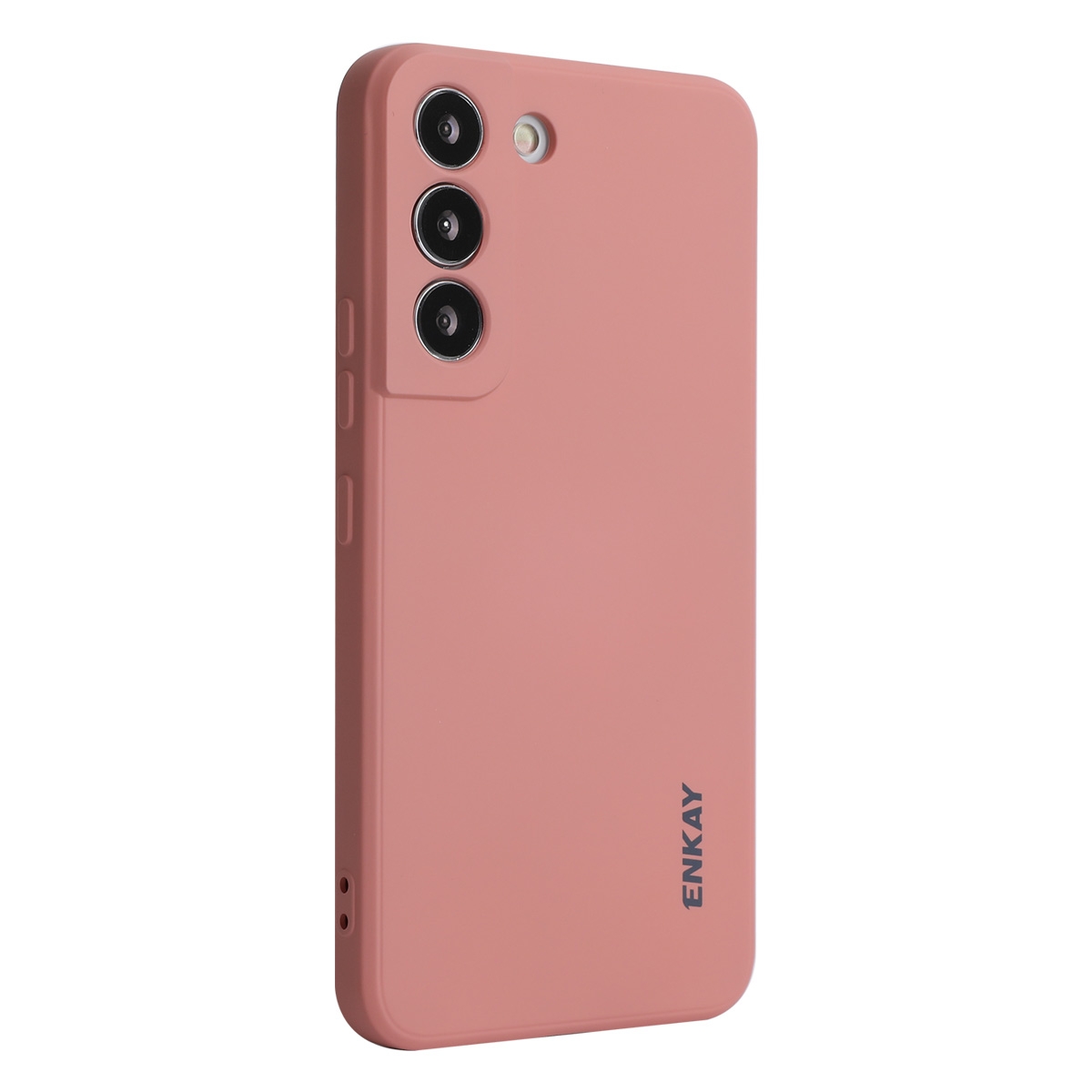 For Samsung Galaxy S22 5G ENKAY Liquid Silicone Soft Shockproof Phone Case(Pink) For Samsung Galaxy S22 5G ENKAY Liquid Silicone Soft Shockproof Phone Case(Pink)