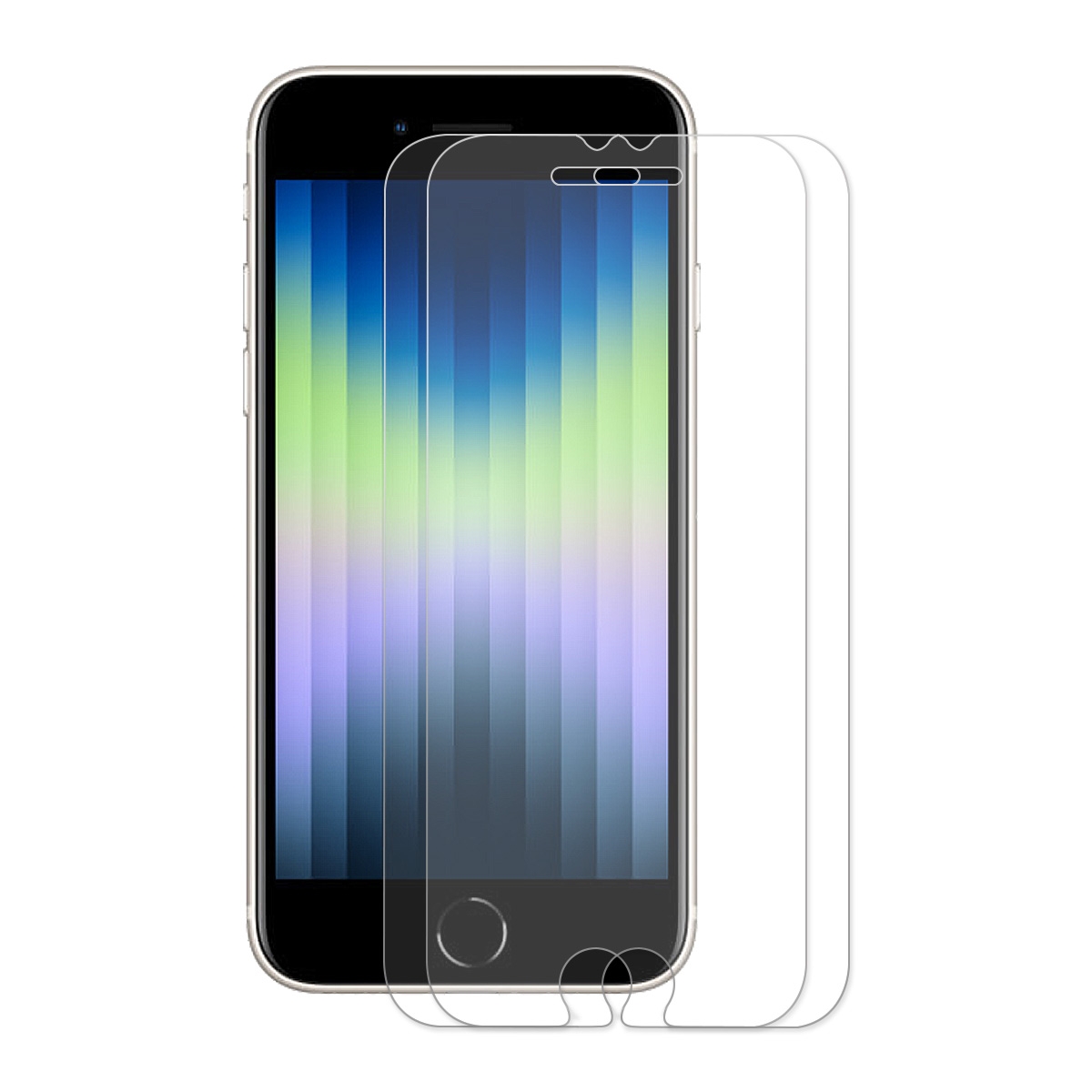 For iPhone 7 / 8 2pcs ENKAY 0.26mm 9H Tempered Glass Film For iPhone 7 / 8 2pcs ENKAY 0.26mm 9H Tempered Glass Film