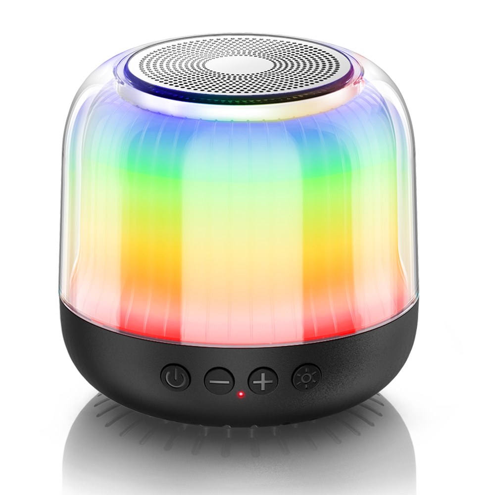 JY12 Full-screen RGB LED Breather Light Wireless Bluetooth Speaker(Black) JY12 Full-screen RGB LED Breather Light Wireless Bluetooth Speaker(Black)