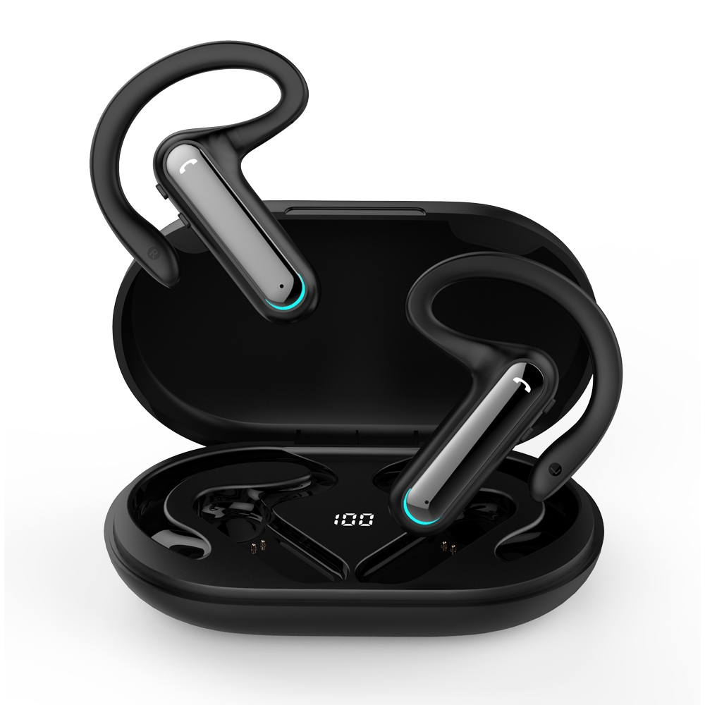 FW5 Non-in-Ear BT5.2 Wireless Sport Bone Conduction TWS Earphones Support Voice Assistant(Black) FW5 Non-in-Ear BT5.2 Wireless Sport Bone Conduction TWS Earphones Support Voice Assistant(Black)