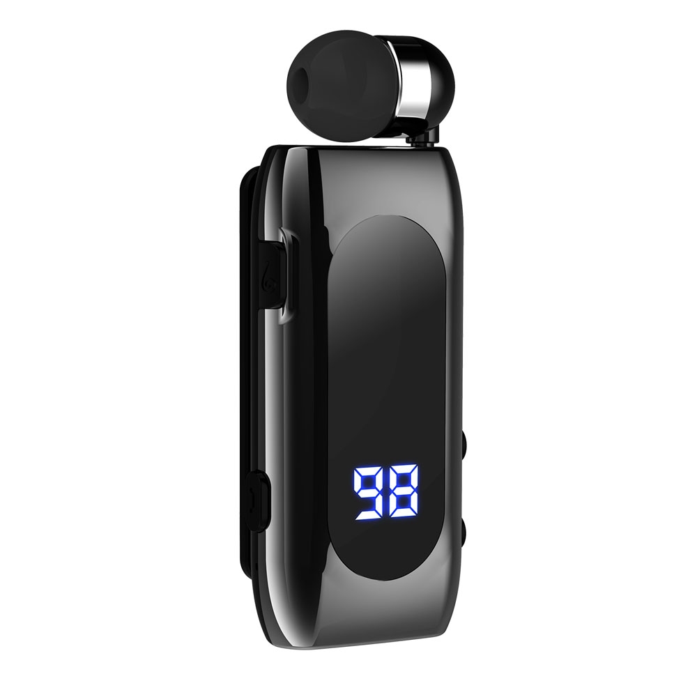 K55 Retractable Cable BT5.2 Smart In-ear Single Sports Earphone(Black) K55 Retractable Cable BT5.2 Smart In-ear Single Sports Earphone(Black)