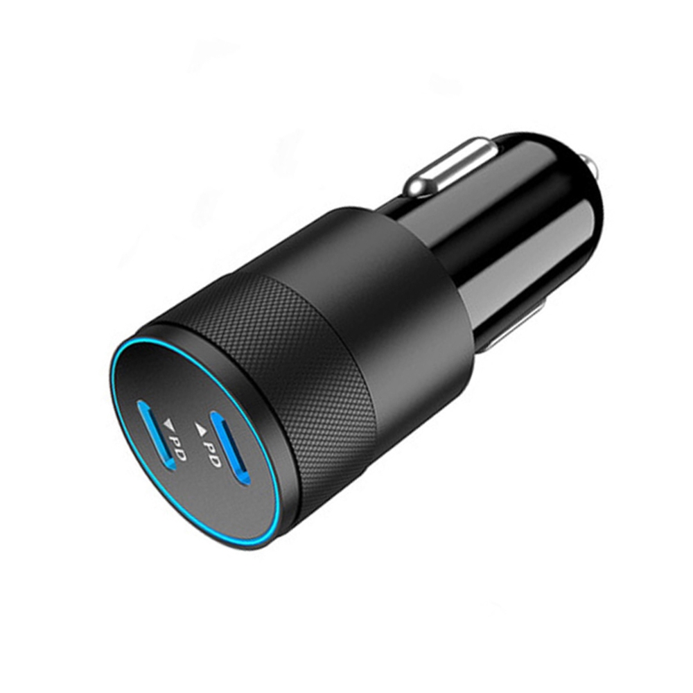 PD 40W Dual PD3.0 Type-C Car Charger(Black) PD 40W Dual PD3.0 Type-C Car Charger(Black)