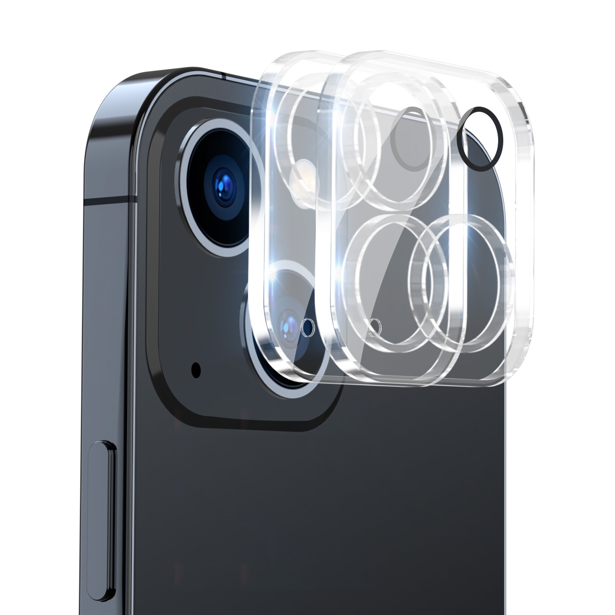 For iPhone 14 / 14 Plus 2pcs ENKAY Hat-Prince 9H Rear Camera Lens Tempered Glass Film For iPhone 14 / 14 Plus 2pcs ENKAY Hat-Prince 9H Rear Camera Lens Tempered Glass Film