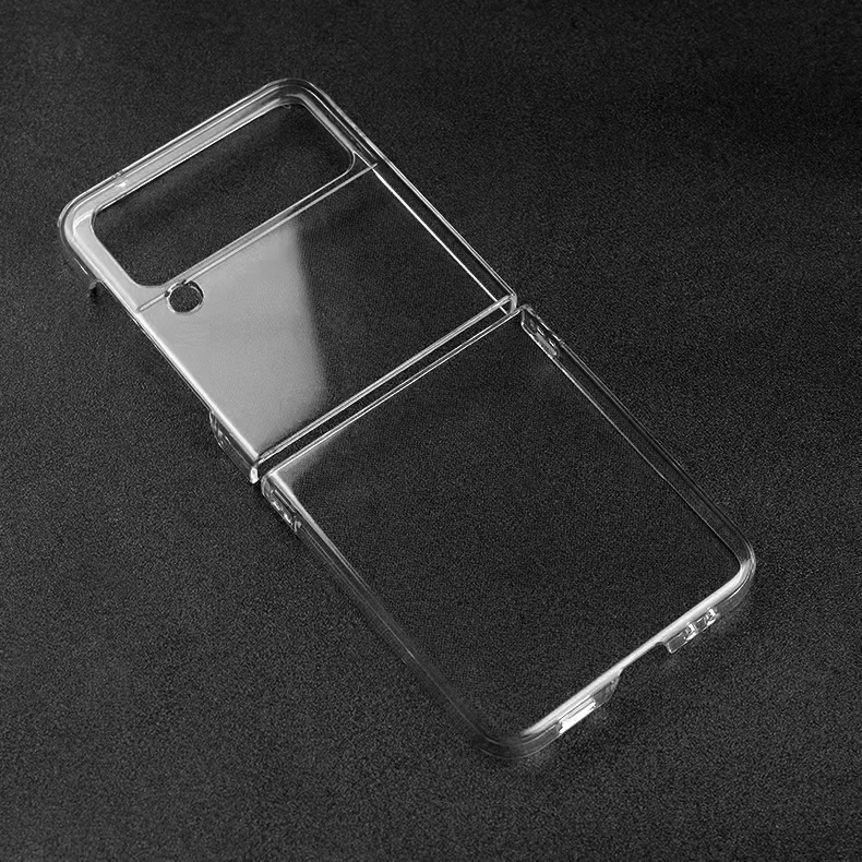 For Samsung Galaxy Z Flip4 5G JSM Shockproof PC Phone Case(Transparent) For Samsung Galaxy Z Flip4 5G JSM Shockproof PC Phone Case(Transparent)