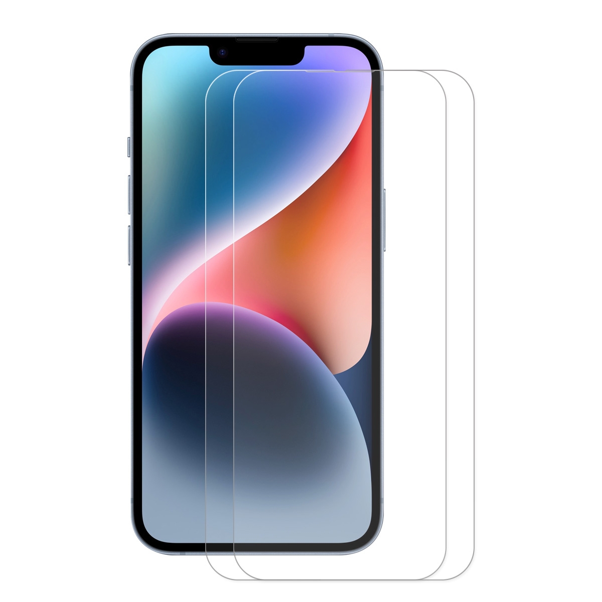 For iPhone 14 Plus / 13 Pro Max 2pcs ENKAY 0.26mm 9H 2.5D Tempered Glass Film For iPhone 14 Plus / 13 Pro Max 2pcs ENKAY 0.26mm 9H 2.5D Tempered Glass Film
