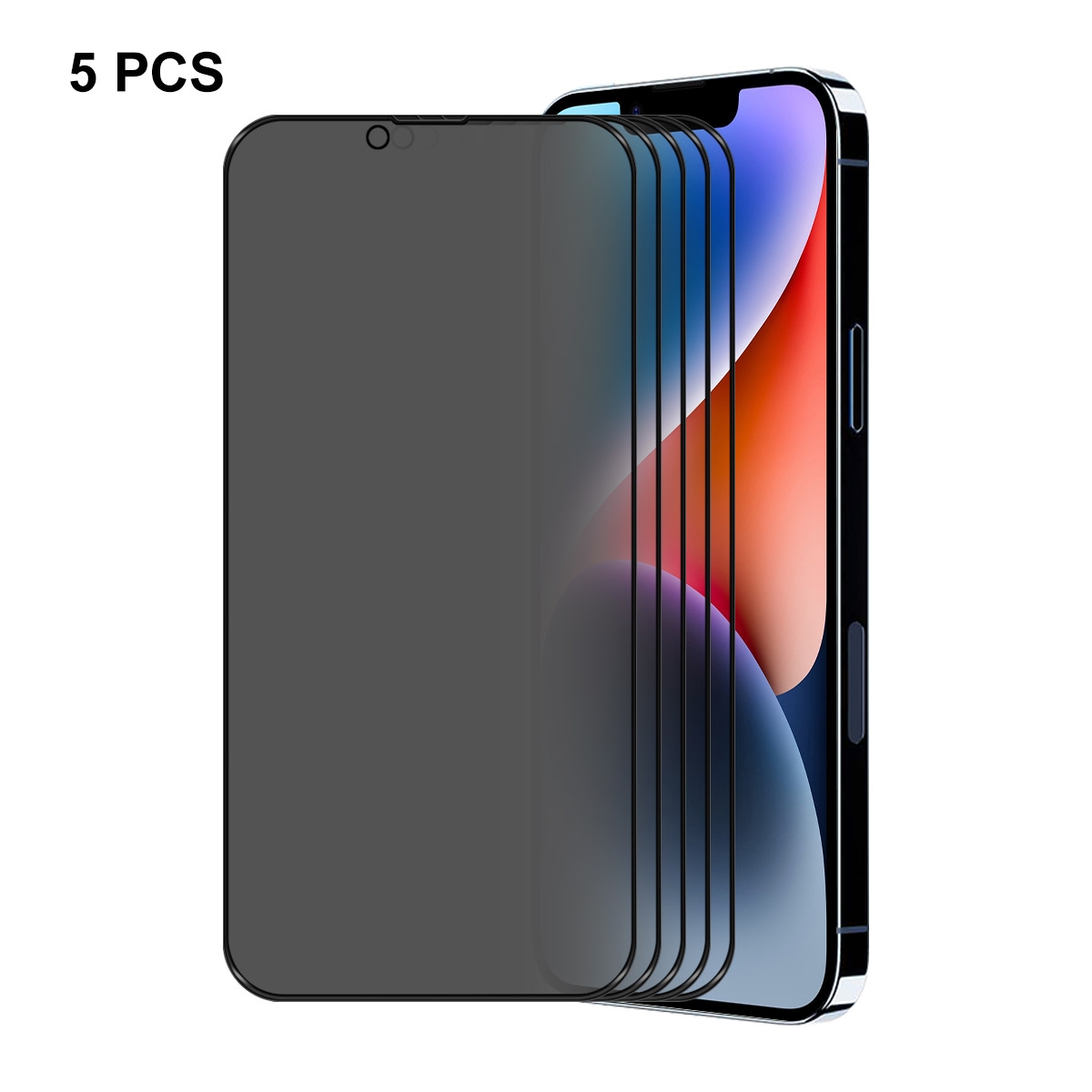 For iPhone 14 Plus 5pcs ENKAY 28 Degree Anti-peeping Tempered Glass Film For iPhone 14 Plus 5pcs ENKAY 28 Degree Anti-peeping Tempered Glass Film