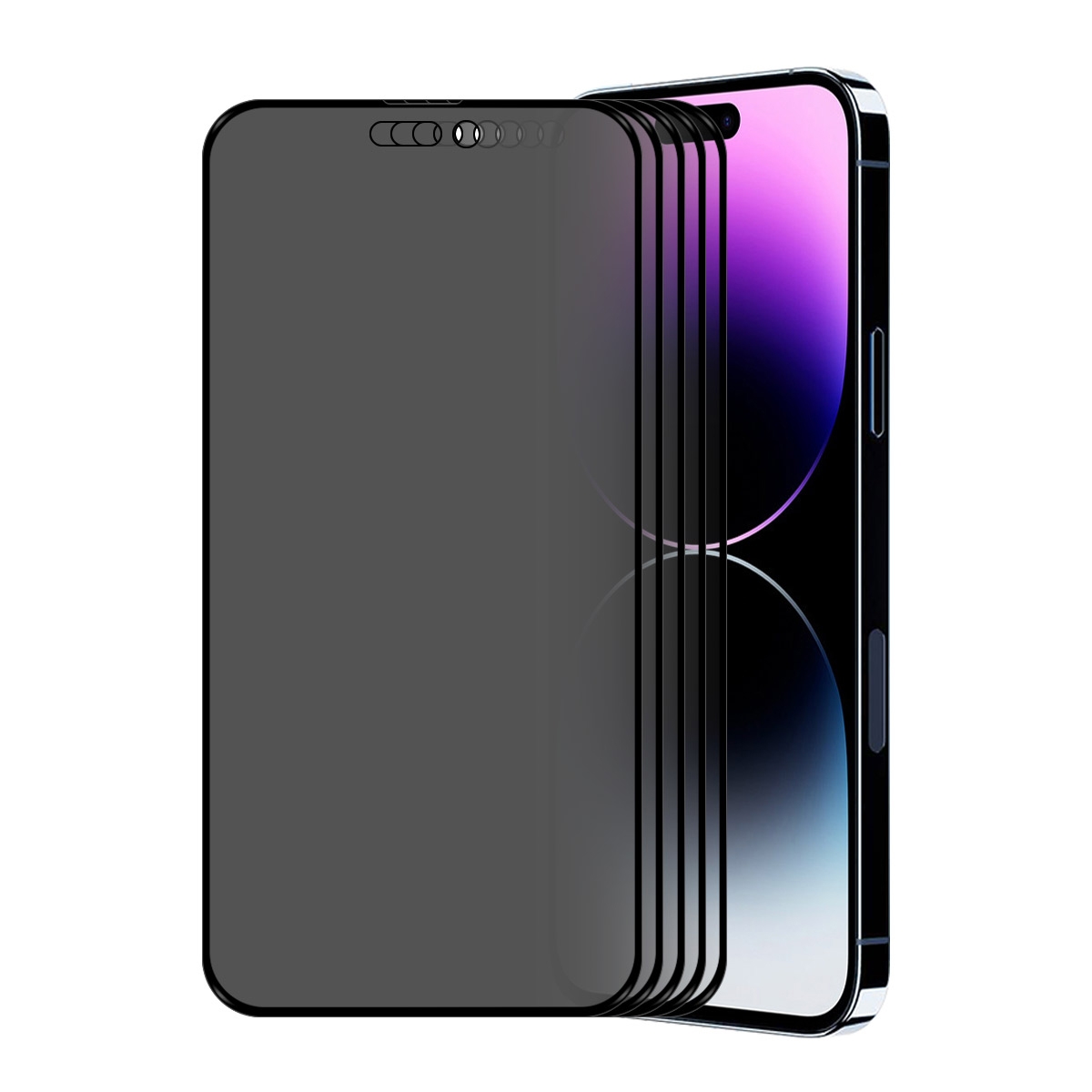 For iPhone 14 Pro 5pcs ENKAY 28 Degree Anti-peeping Tempered Glass Film For iPhone 14 Pro 5pcs ENKAY 28 Degree Anti-peeping Tempered Glass Film
