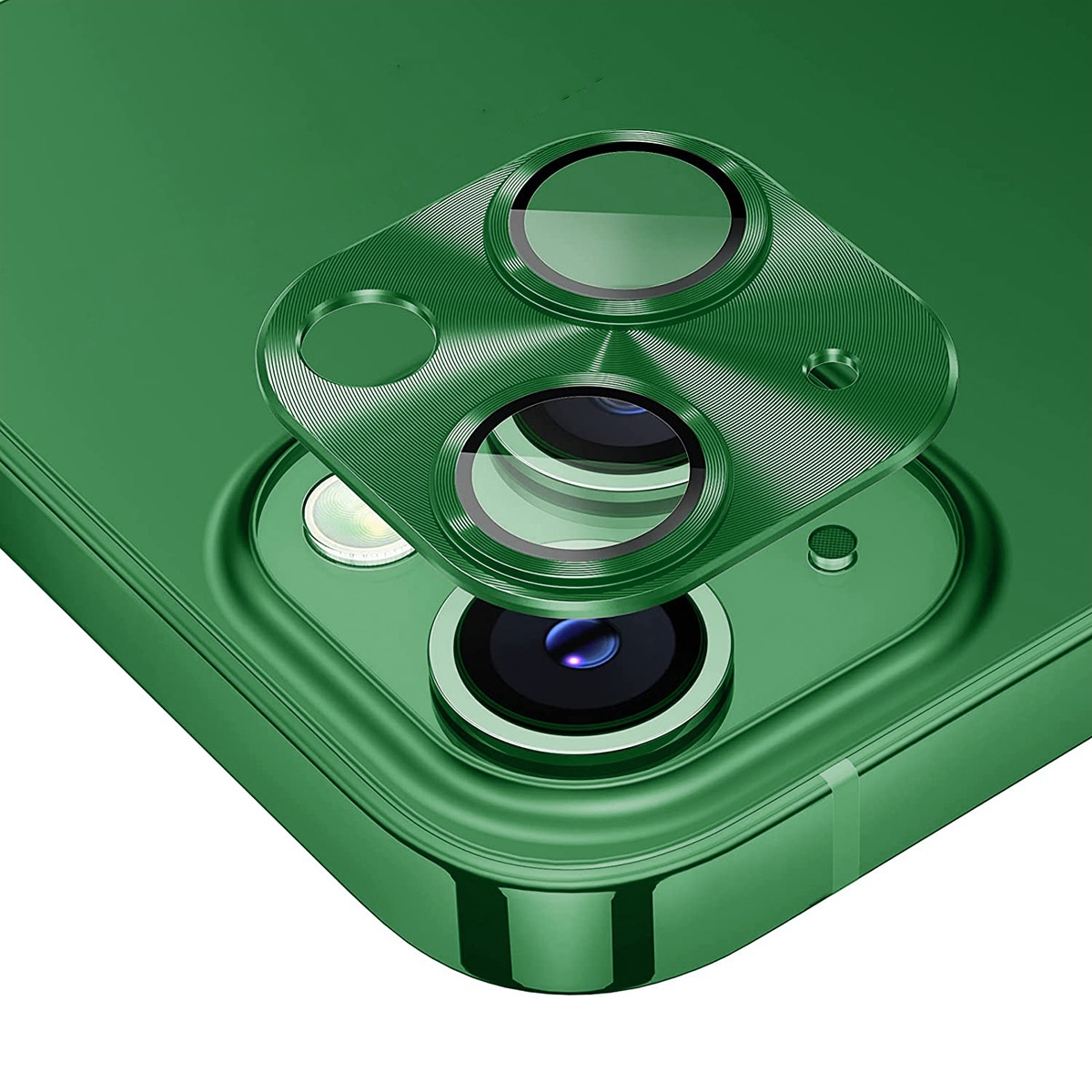 For iPhone 14 / 14 Plus ENKAY Aluminium Alloy Tempered Glass Lens Cover Film (Dark Green) For iPhone 14 / 14 Plus ENKAY Aluminium Alloy Tempered Glass Lens Cover Film (Dark Green)