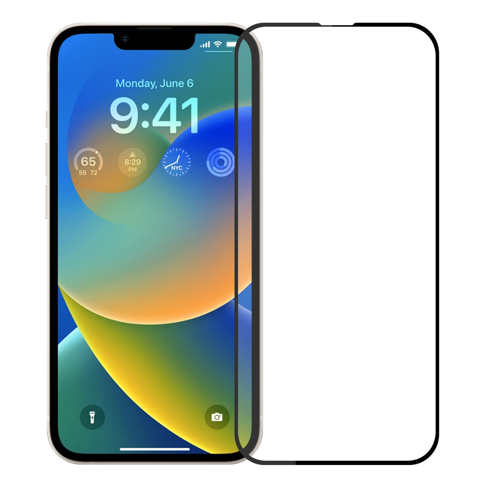For iPhone 14 PINWUYO 9H 2.5D Full Screen Tempered Glass Film(Black) For iPhone 14 PINWUYO 9H 2.5D Full Screen Tempered Glass Film(Black)