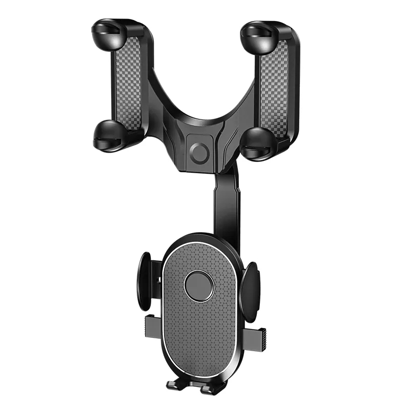 R004 Rearview Mirror 360 Rotatable Retractable Car Phone Holder R004 Rearview Mirror 360 Rotatable Retractable Car Phone Holder