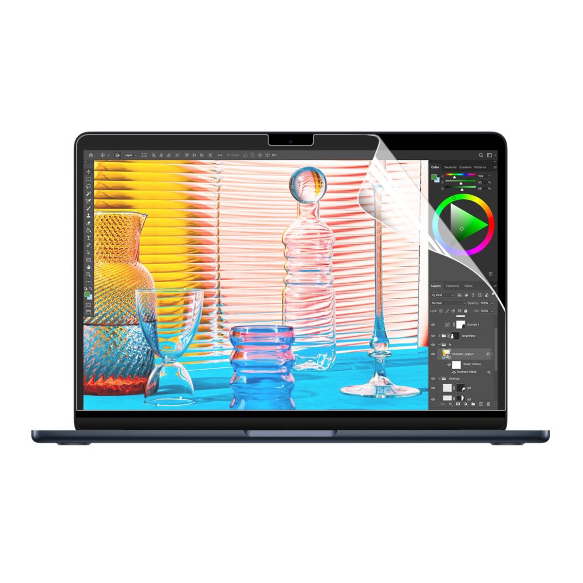 For MacBook Air 13.6 2022/2024 A2681 (M2) / A3113 (M3) ENKAY Hat-Prince Clear HD PET Laptop Screen Protector For MacBook Air 13.6 2022/2024 A2681 (M2) / A3113 (M3) ENKAY Hat-Prince Clear HD PET Laptop Screen Protector