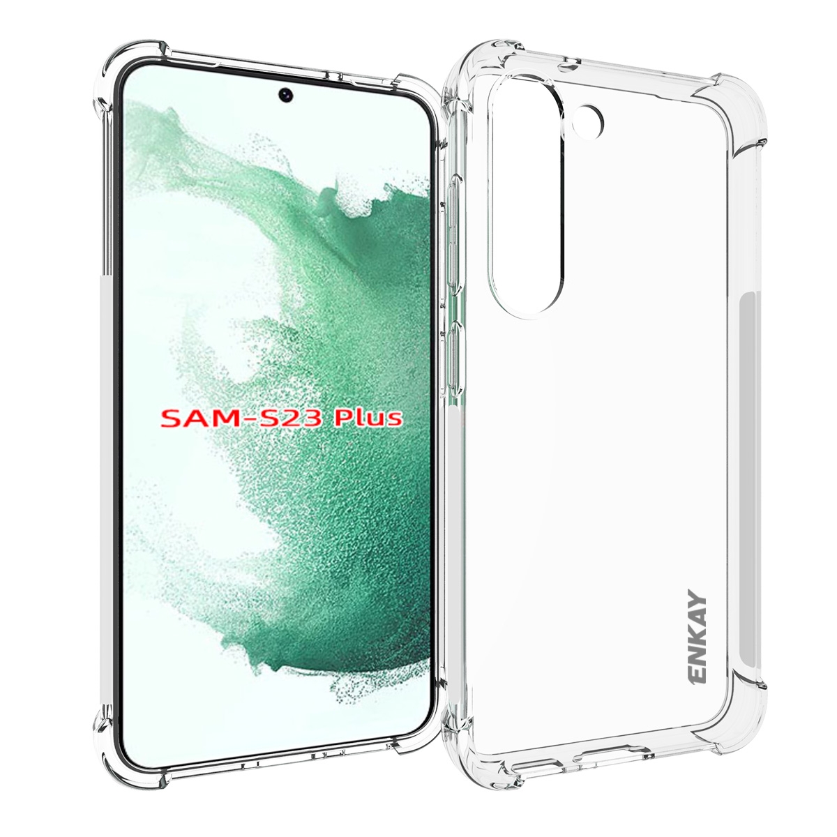 For Samsung Galaxy S23+ 5G ENKAY Hat-Prince Clear TPU Shockproof Phone Case For Samsung Galaxy S23+ 5G ENKAY Hat-Prince Clear TPU Shockproof Phone Case