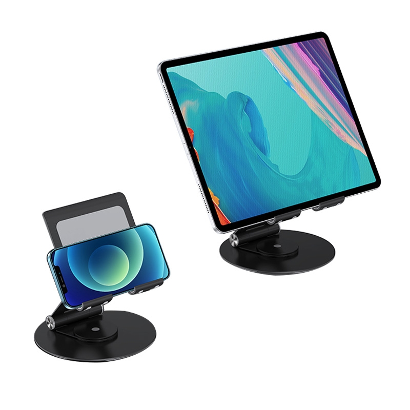 JUNSUNMAY 360 Degrees Rotating Foldable Laptop Desktop Holder Height / Angle Adjustable(Black) JUNSUNMAY 360 Degrees Rotating Foldable Laptop Desktop Holder Height / Angle Adjustable(Black)