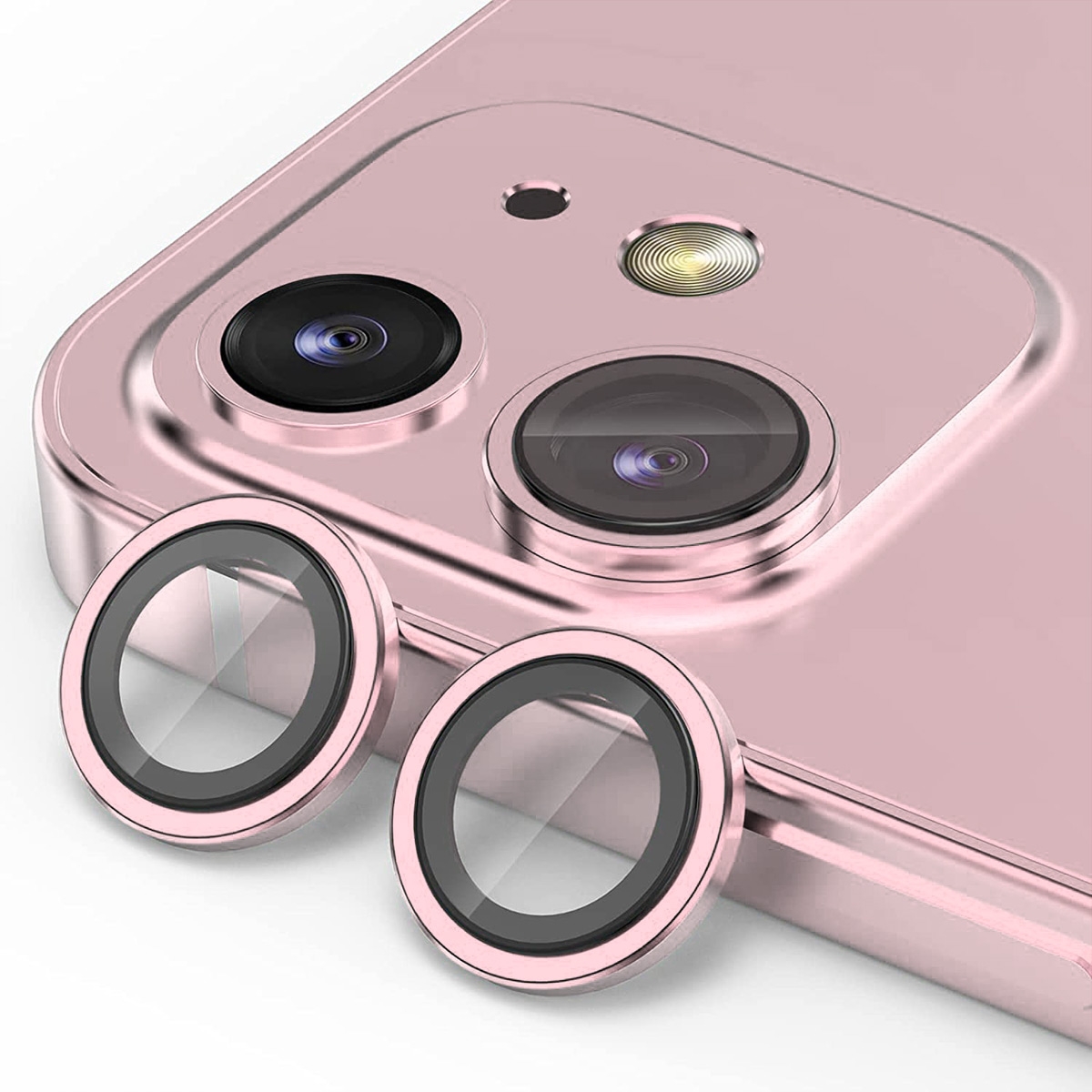 For iPhone 12 / 12 mini ENKAY AR Anti-reflection Camera Lens Glass Full Film(Pink) For iPhone 12 / 12 mini ENKAY AR Anti-reflection Camera Lens Glass Full Film(Pink)