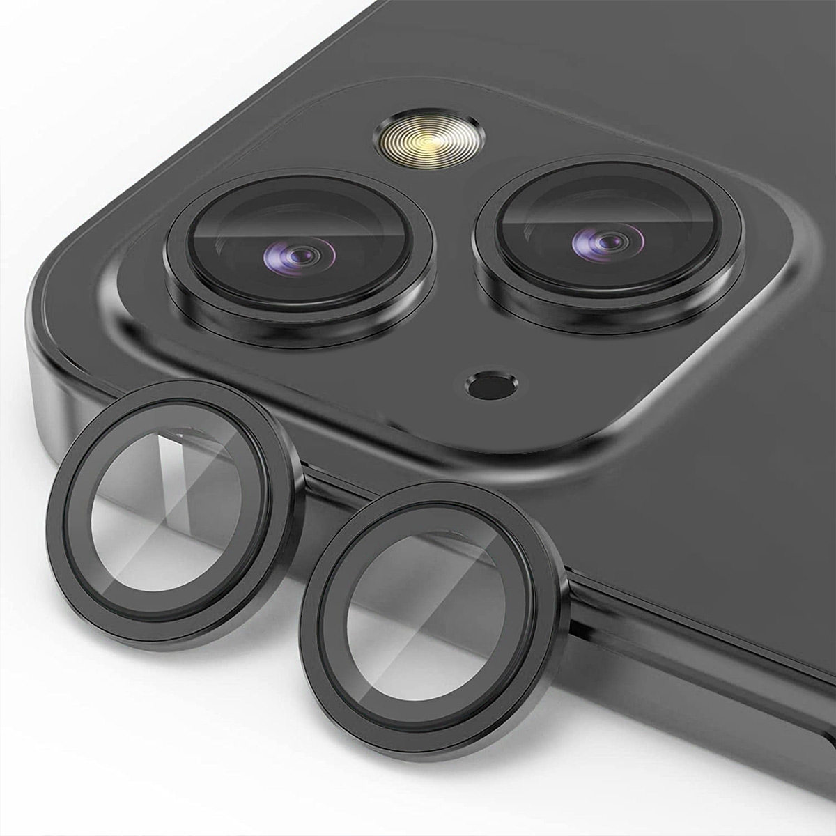 For iPhone 14 / 14 Plus ENKAY AR Anti-reflection Camera Lens Glass Full Film(Black) For iPhone 14 / 14 Plus ENKAY AR Anti-reflection Camera Lens Glass Full Film(Black)
