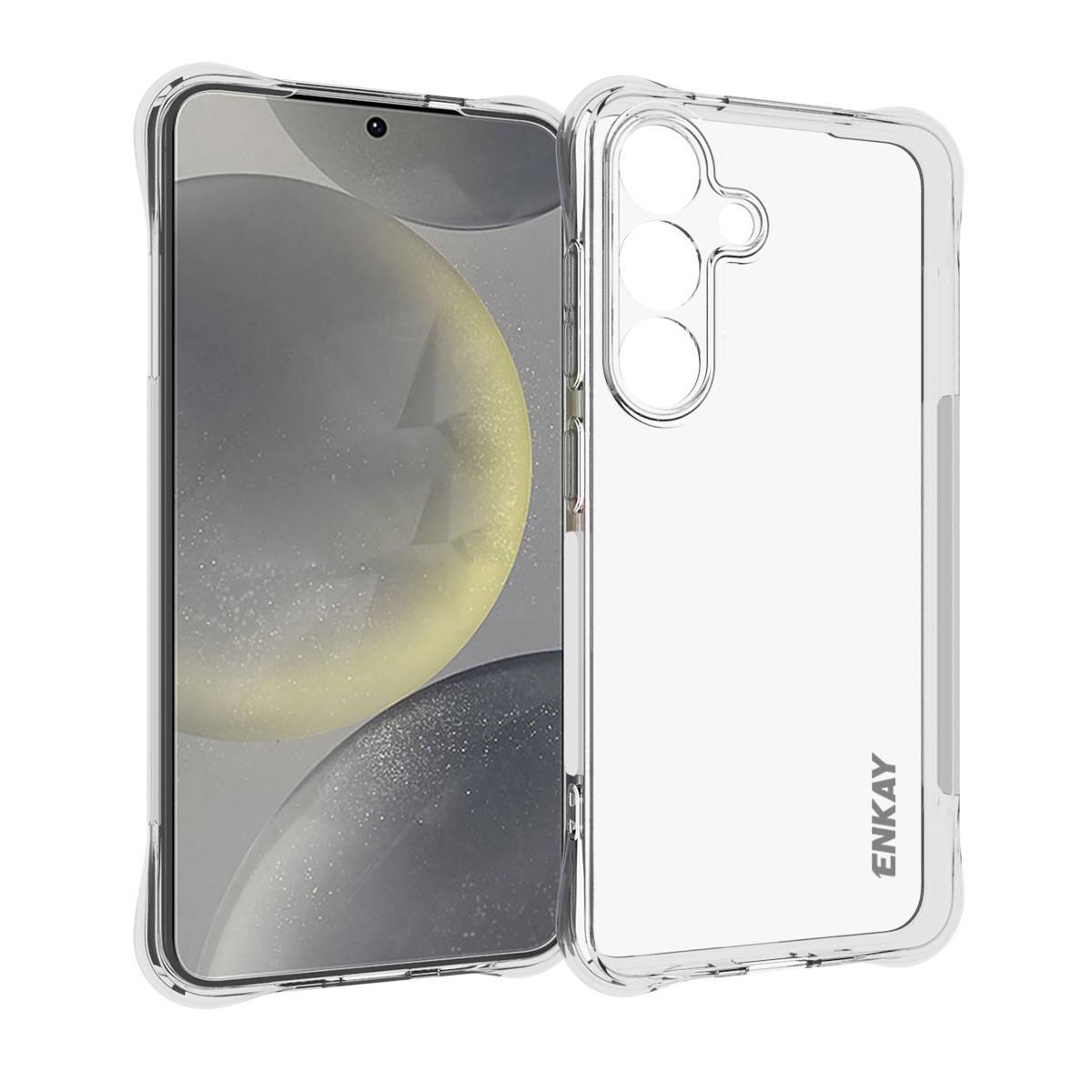 For Samsung Galaxy S25+ 5G ENKAY Clear TPU Shockproof Anti-slip Phone Case For Samsung Galaxy S25+ 5G ENKAY Clear TPU Shockproof Anti-slip Phone Case